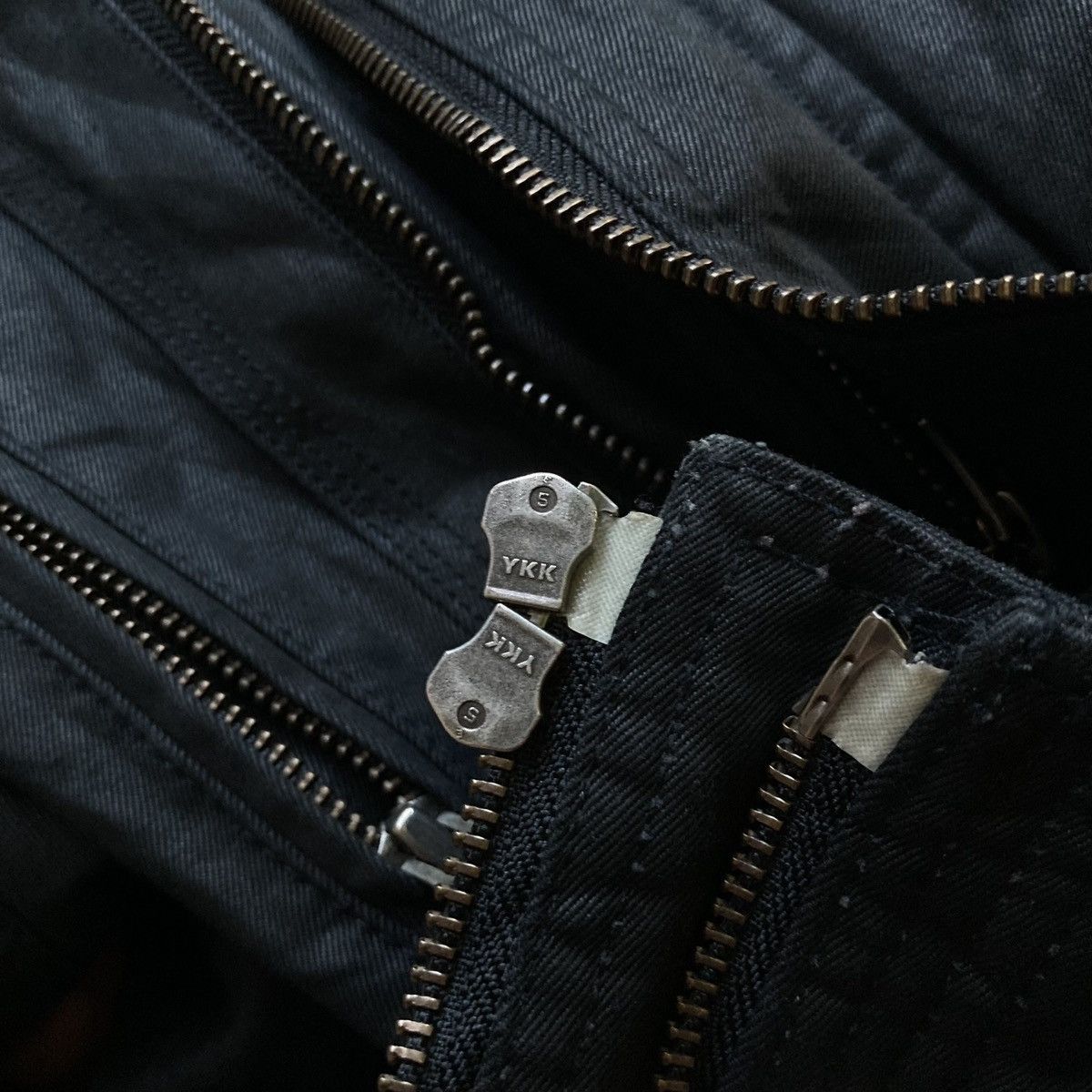 14th Addiction CIVARIZE - Multi Zipper Waxed Layers Jacket Vkei Japanese Size US M / EU 48-50 / 2 - 11 Thumbnail