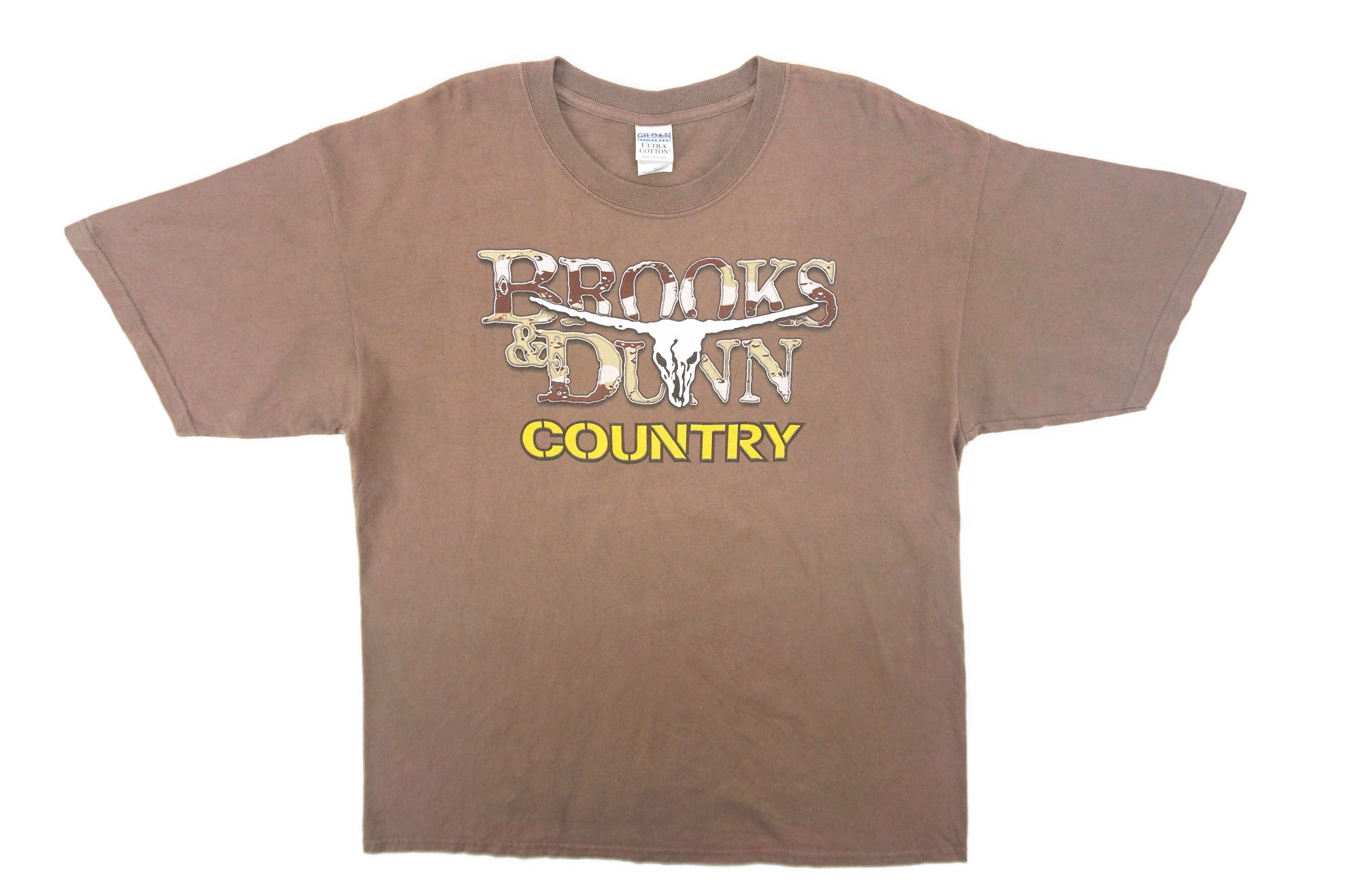 Band Tees Vintage Brooks & Dunn US Kick Ass Tour Tee Country Music Size US XL / EU 56 / 4 - 2 Thumbnail