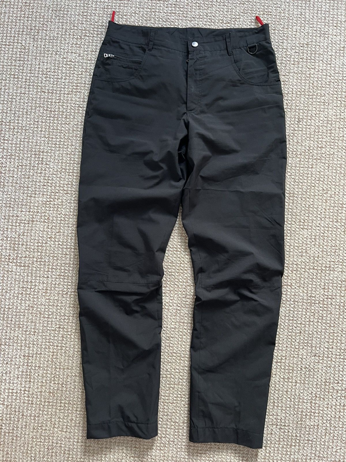Prada Prada vintage early 2000 gore-tex black pants Size US 32 / EU 48 - 1 Thumbnail