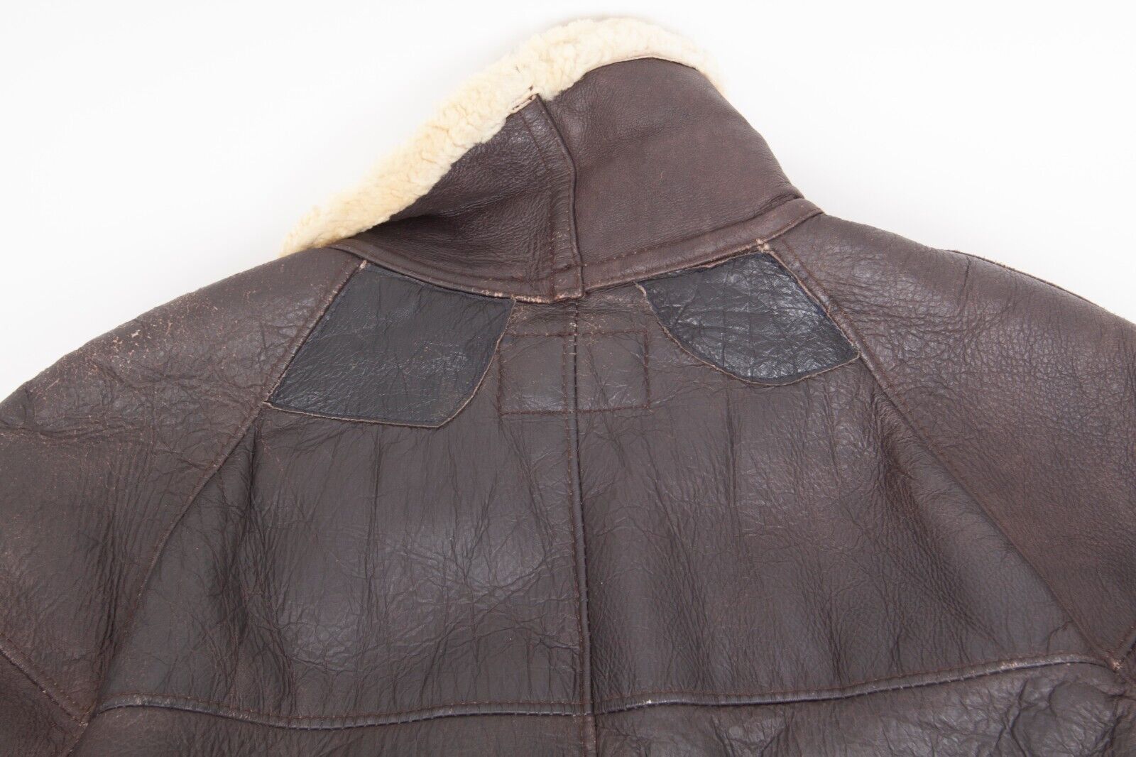 Vintage Vintage US Army B6 Shearling Bomber Jacket Airforce Leather Size US L / EU 52-54 / 3 - 15 Thumbnail