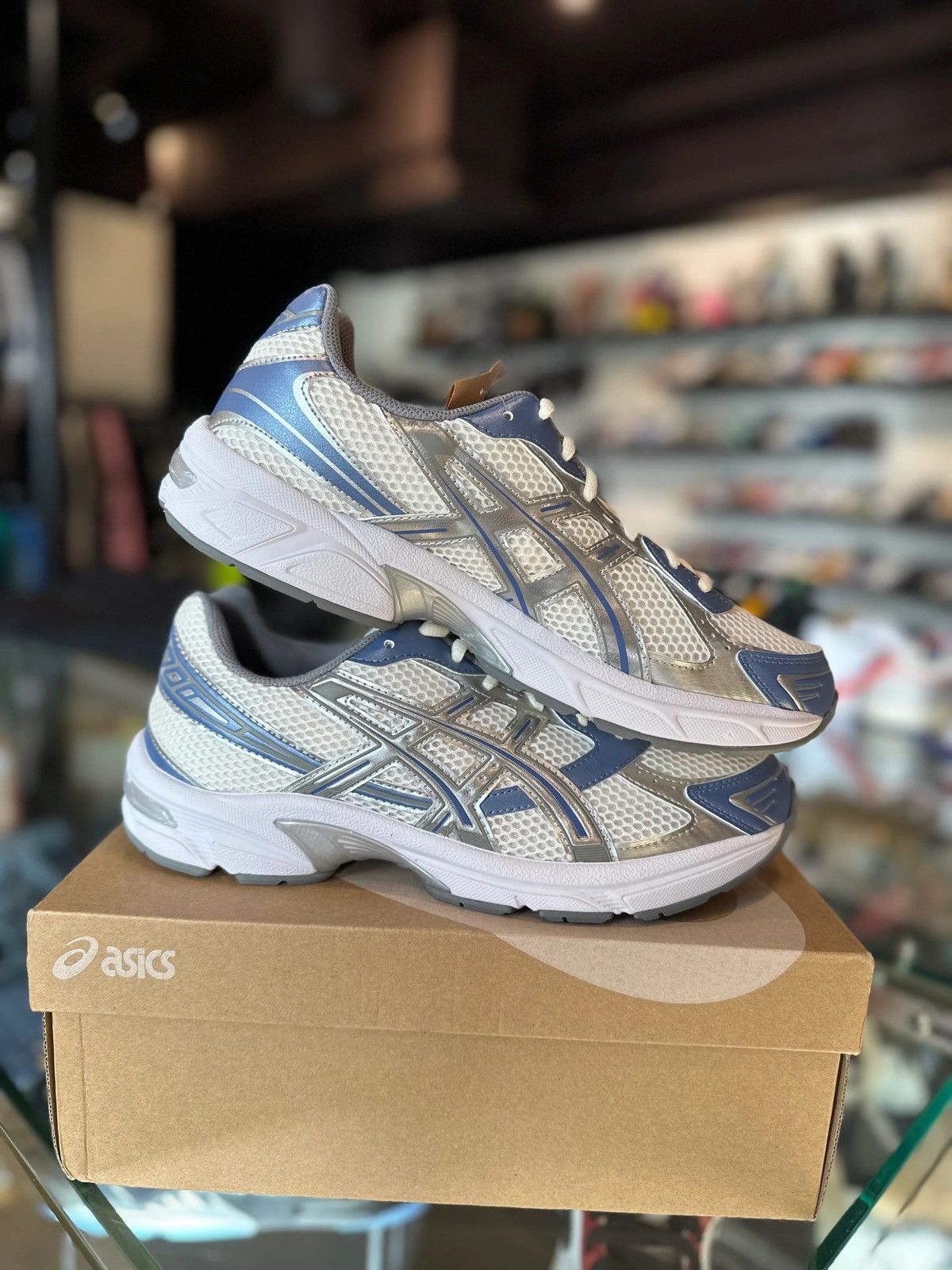 Asics ASICS Gel-1130 Cream/Blueberry DS OG Size 9 Size US 9 / EU 42 - 2 Thumbnail