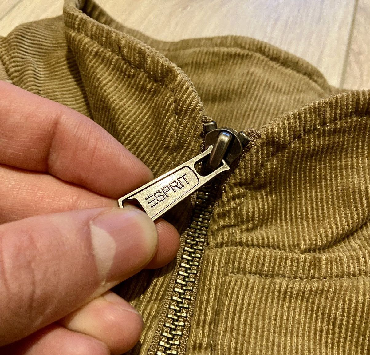 Esprit Esprit vintage light zip jacket Size US L / EU 52-54 / 3 - 3 Thumbnail