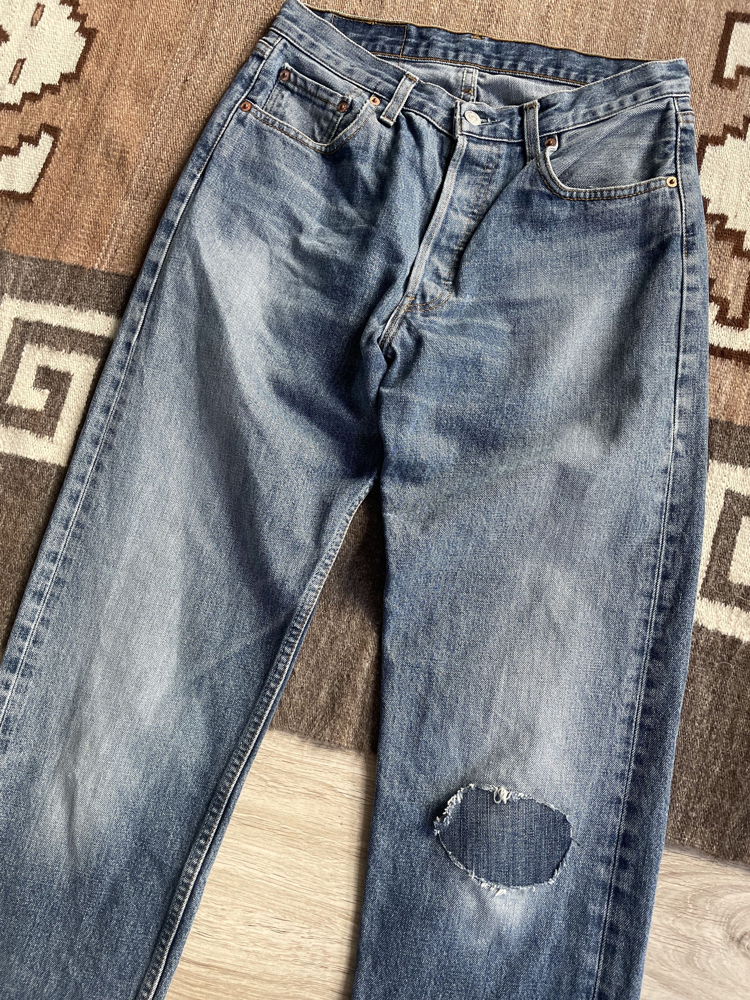 Jean Levis 517 Vintage Custom Denim Jeans 5637AC Size US 32 / EU 48 - 5 Thumbnail