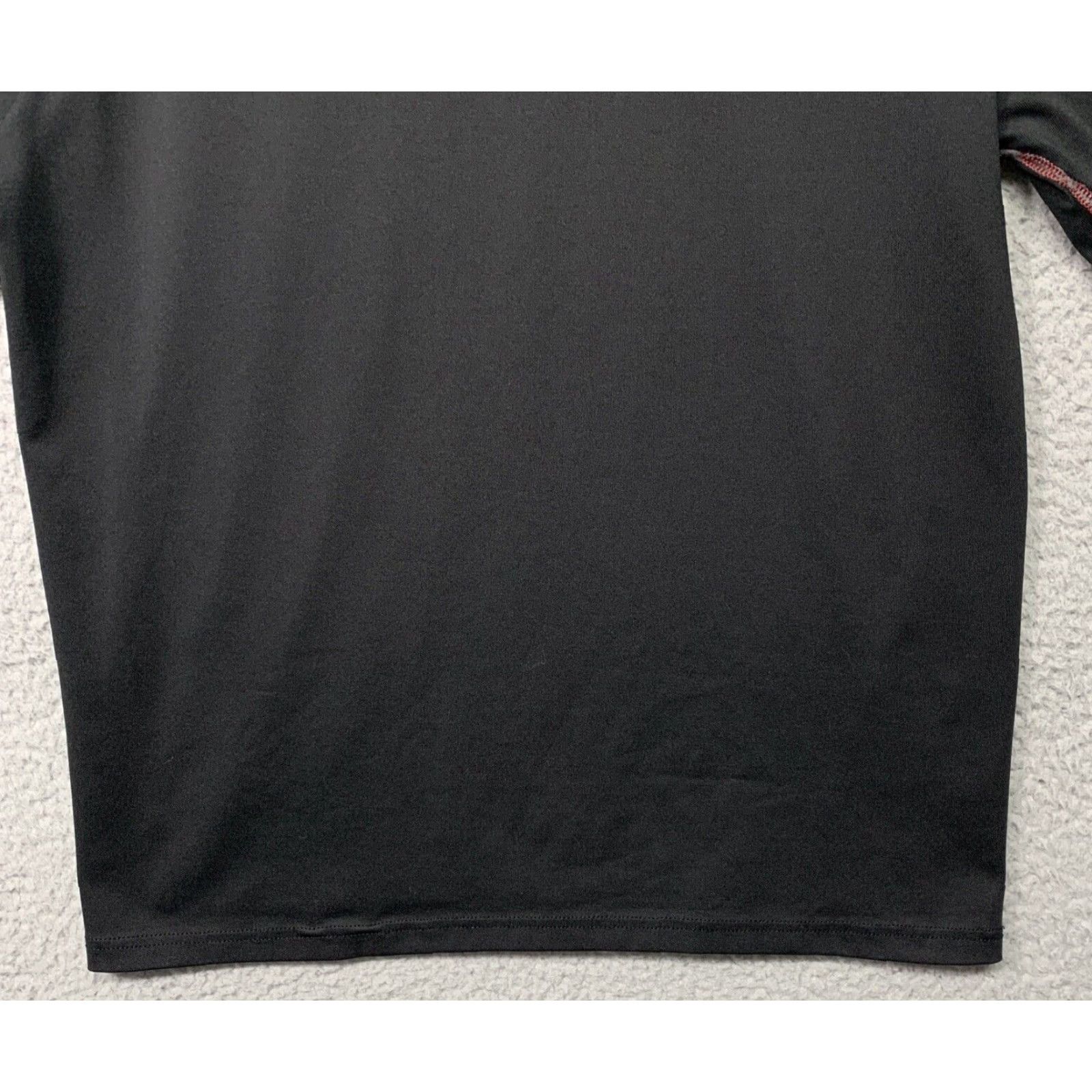 New Balance New Balance Athletic Top Women’s Size S Short Sleeve Running Black Red Quick Dry Size S / US 4 / IT 40 - 6 Thumbnail