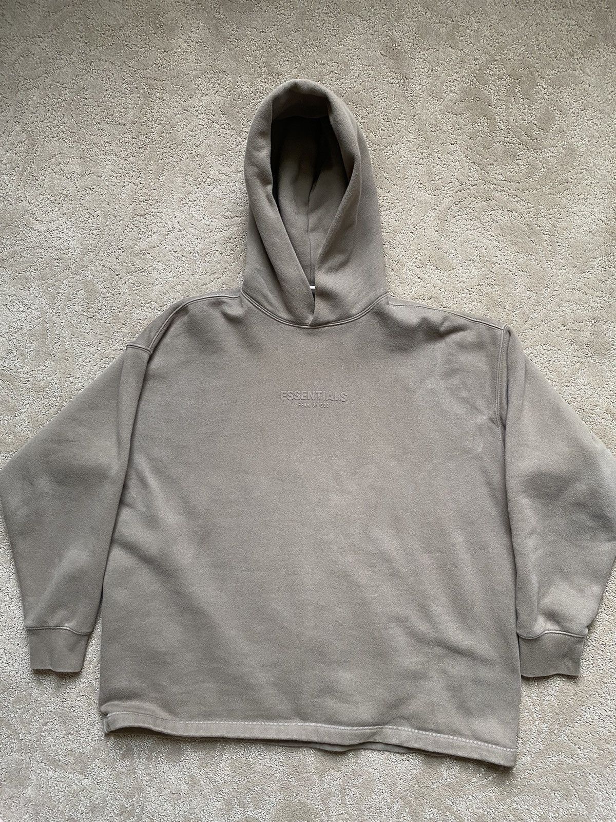 ESSENTIALS Fear of God Wood online Relaxed Hoodie