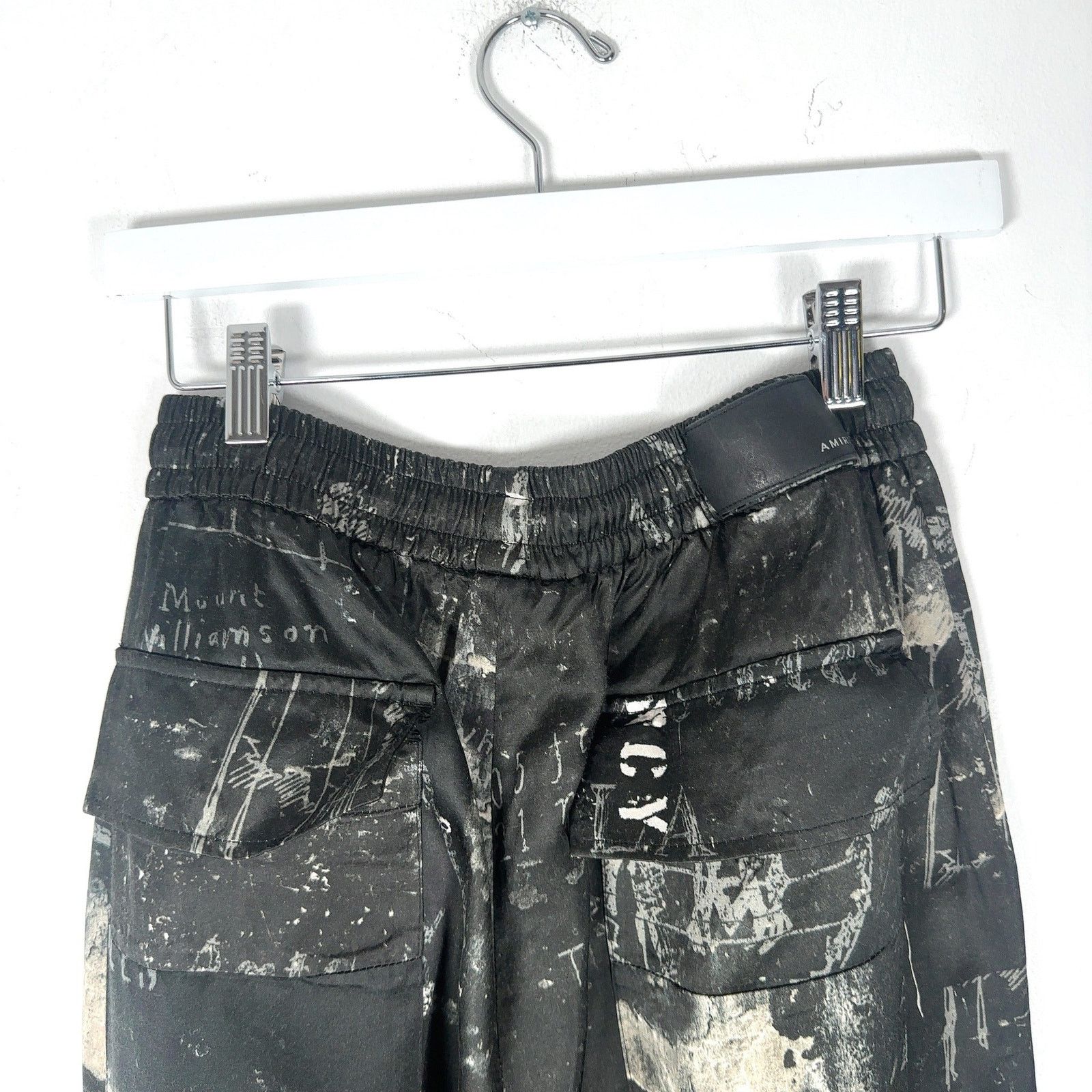 Amiri Amiri Army Stencil Silk Pants Size US 32 / EU 48 - 8 Thumbnail