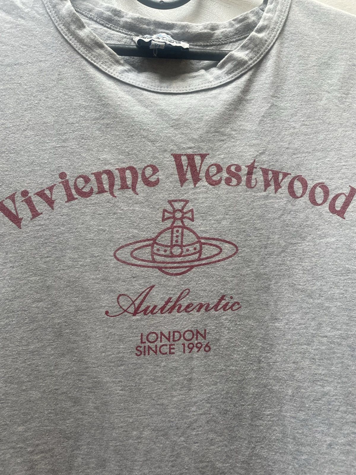 Vivienne Westwood White Big Logo Orb Vintage Retro Y2k tee Vivienne Westwood Size US XL / EU 56 / 4 - 3 Thumbnail