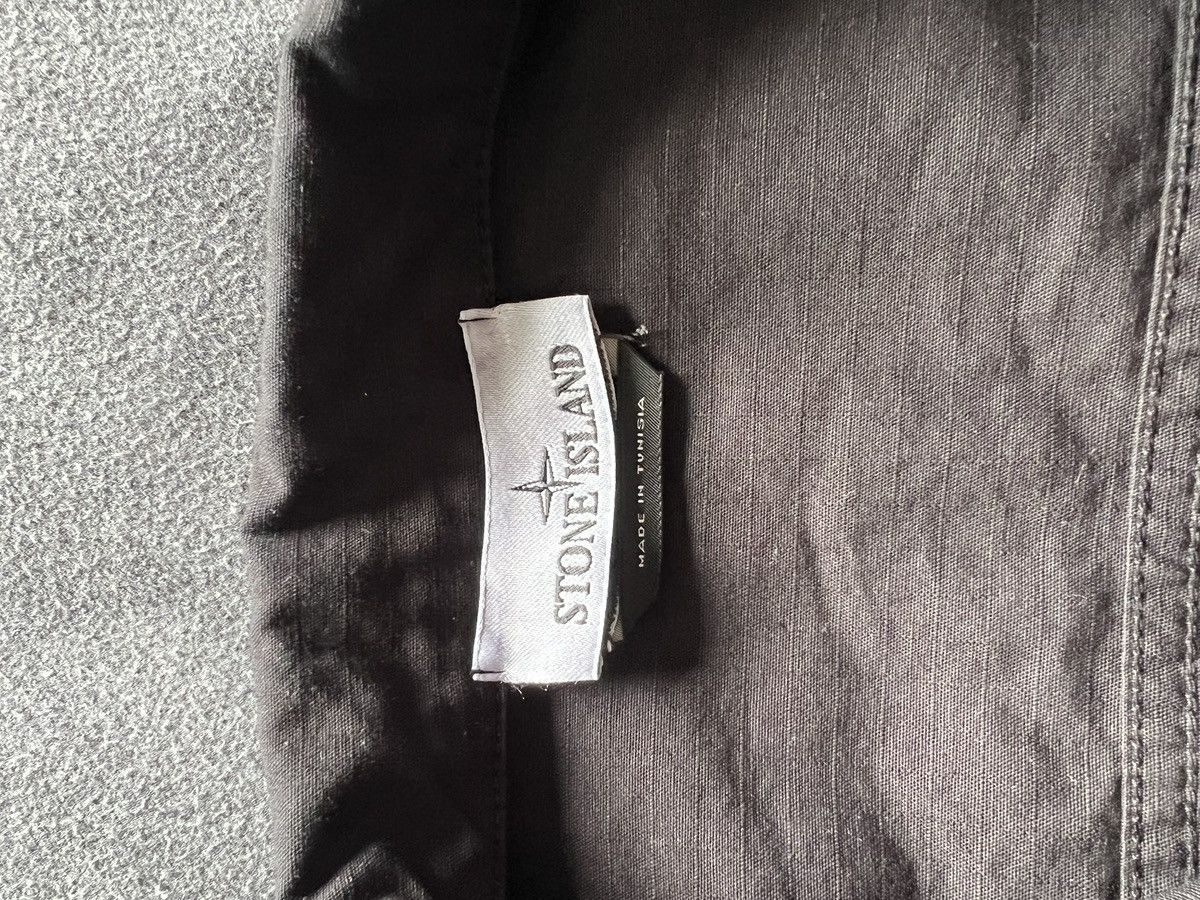 Stone Island Stone Island Overshirt Black Size US XXL / EU 58 / 5 - 4 Thumbnail