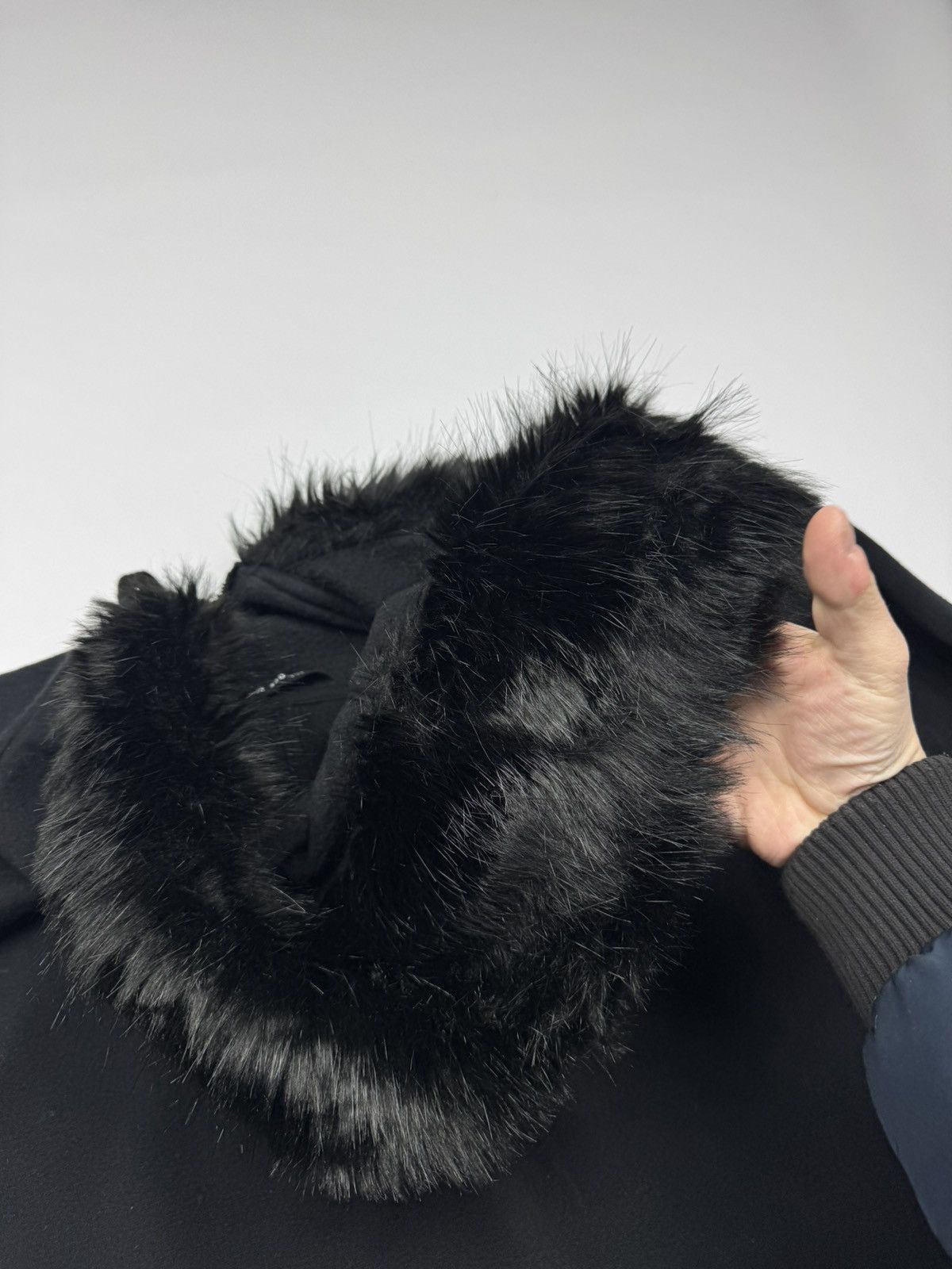 If Six Was Nine Vintage If Six Was Nine Faux Fur Zip Hoodie Size US M / EU 48-50 / 2 - 11 Thumbnail