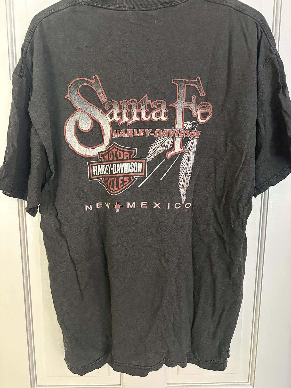 Harley Davidson Vintage Harley Davidson Santa Fe Tee Size US XL / EU 56 / 4 - 2 Thumbnail
