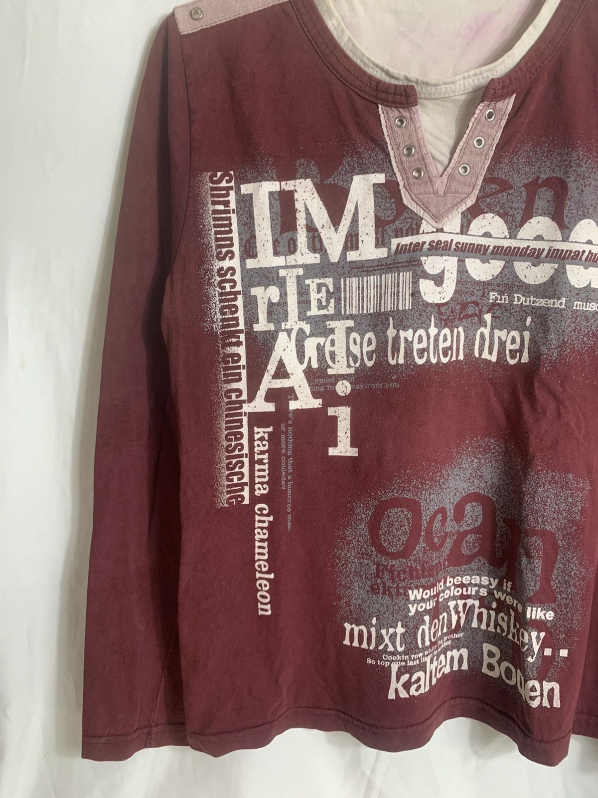 Japanese Brand Japanese Kalemboaen Poem longsleve Size US S / EU 44-46 / 1 - 4 Thumbnail