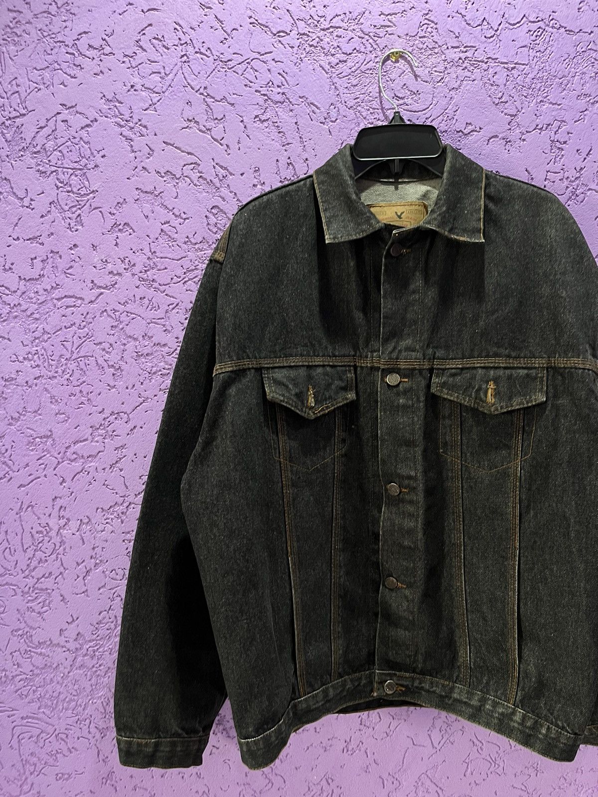 Japanese Brand × Vintage Vintage Denim Jacket Streetwear Japanese Brand Size US XL / EU 56 / 4 - 3 Thumbnail