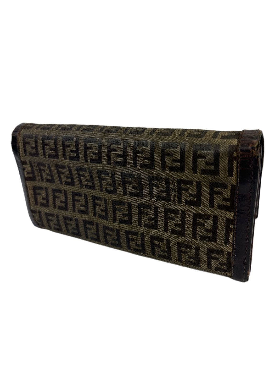 Fendi Fendi Zucca Monogram Long Wallet Size ONE SIZE - 2 Thumbnail