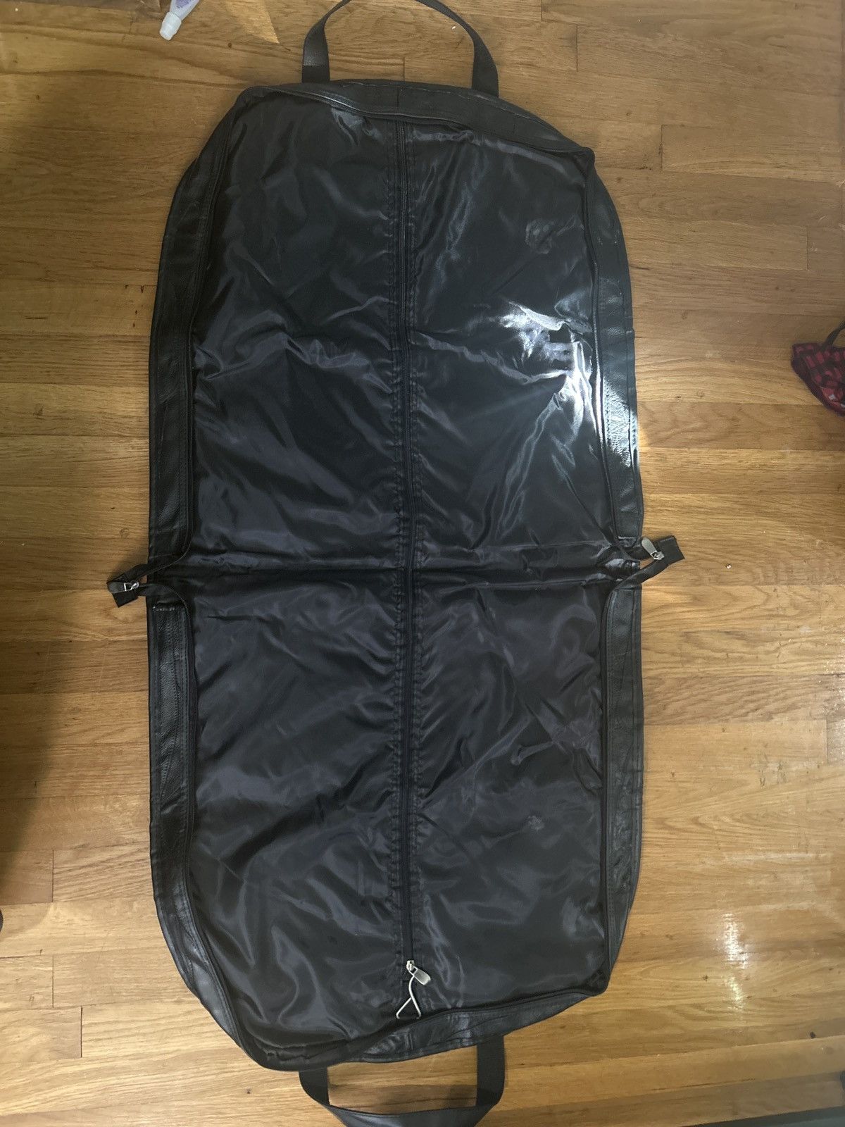 Vintage Black 100% leather Bag Size ONE SIZE - 2 Thumbnail