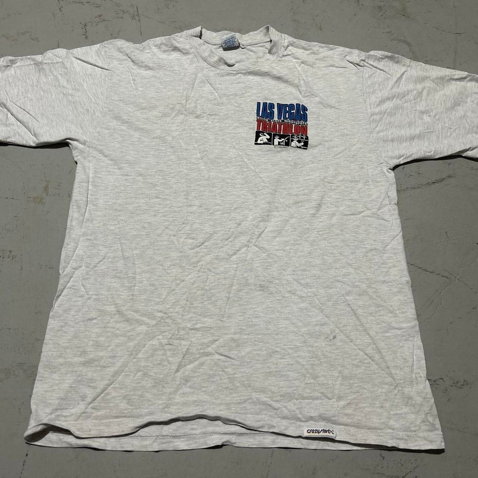 Other **Vintage Las Vegas Nevada Triathlon Shots Slots Nightspots Size US XL / EU 56 / 4 - 5 Thumbnail