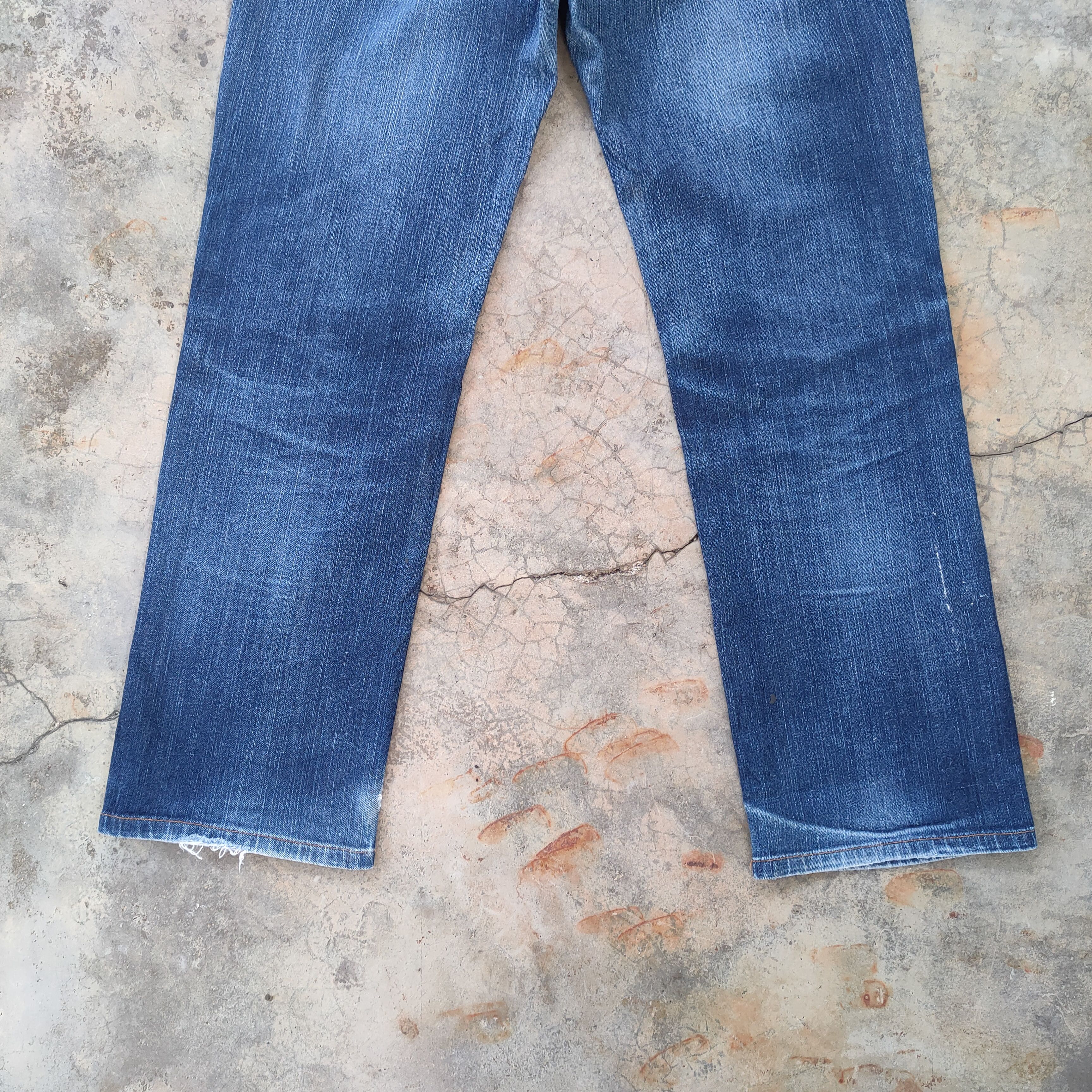 Japanese Brand W34 VINTAGE JAPANESE DISTRESSED RIPPED JEANS DENIM PANTS Size US 34 / EU 50 - 10 Thumbnail