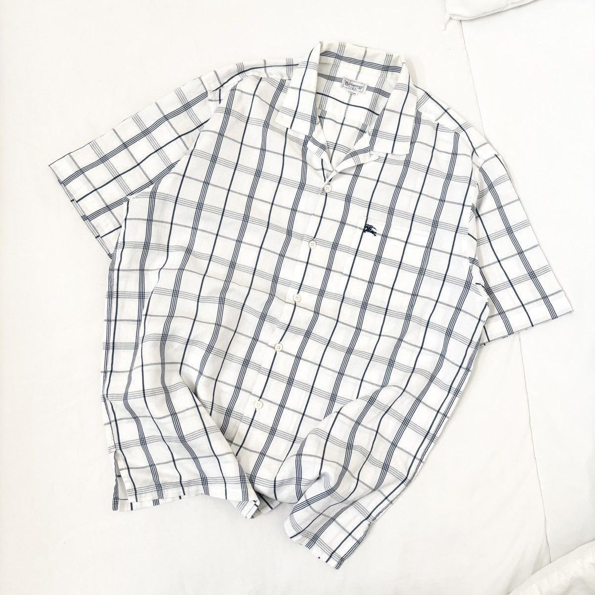 Burberry Burberry Open Collar Check Size US L / EU 52-54 / 3 - 1 Thumbnail