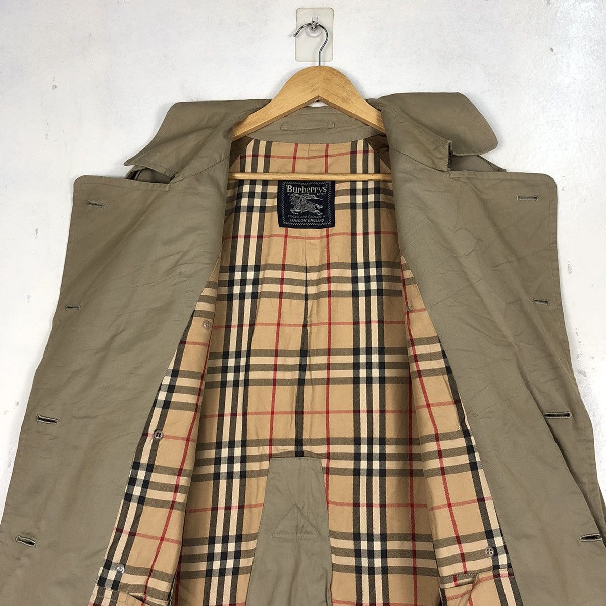 Burberry Vintage Burberrys trench coat Jacket Size US M / EU 48-50 / 2 - 13 Thumbnail