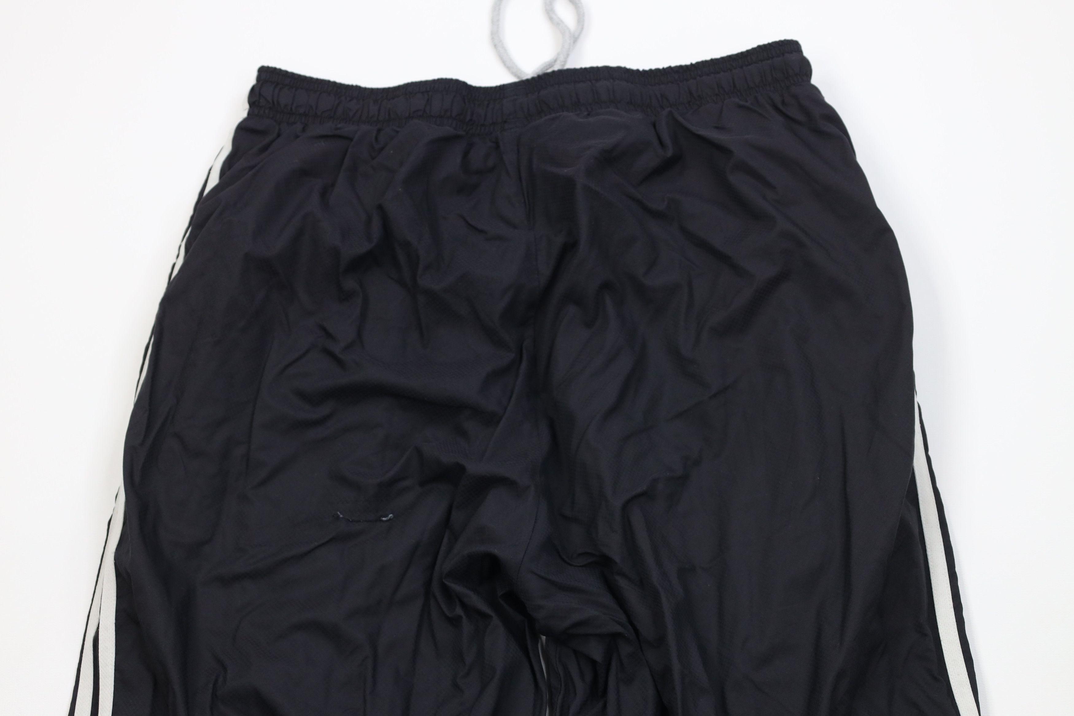 Adidas Vintage Y2K Adidas Distressed Lined Windbreaker Pants Black Size US 34 / EU 50 - 13 Thumbnail
