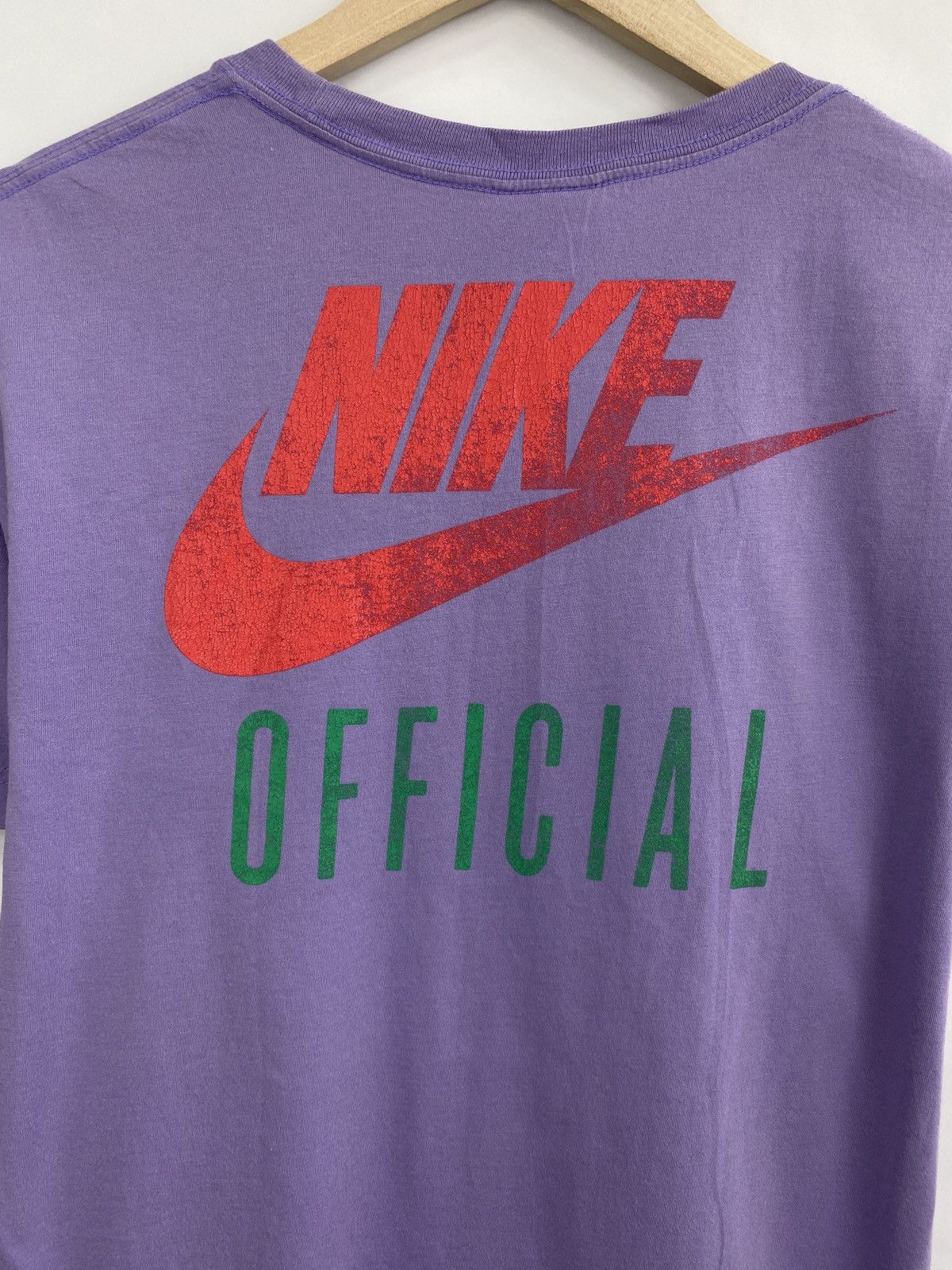 Nike 🇺🇸 Vintage 1990 Nike T-Shirt Rare Retro Hype Y2K Size US M / EU 48-50 / 2 - 4 Thumbnail