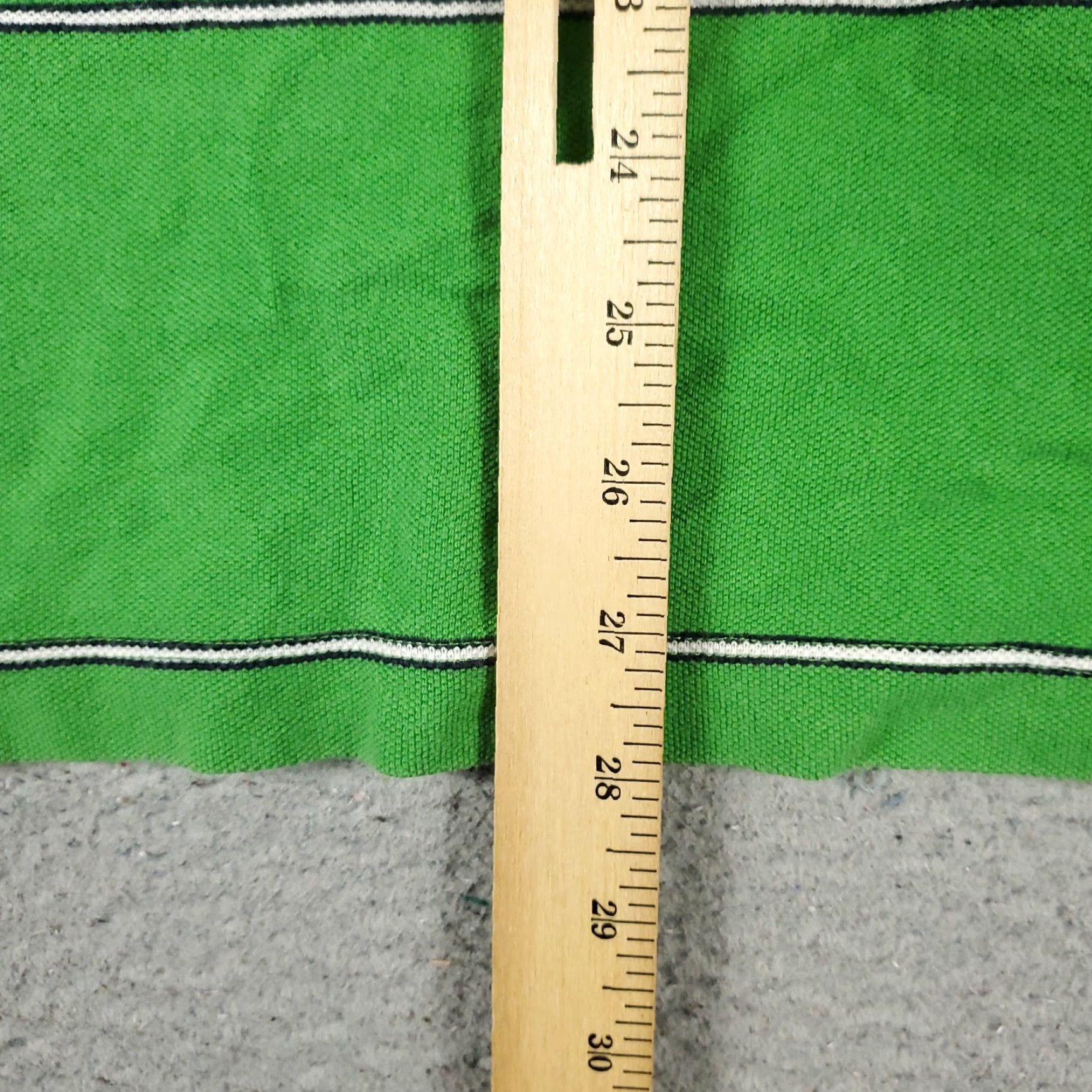 Nautica Nautica Polo Shirt Mens XL Green Striped Casual Short Sleeve Activewear Size US XL / EU 56 / 4 - 4 Thumbnail