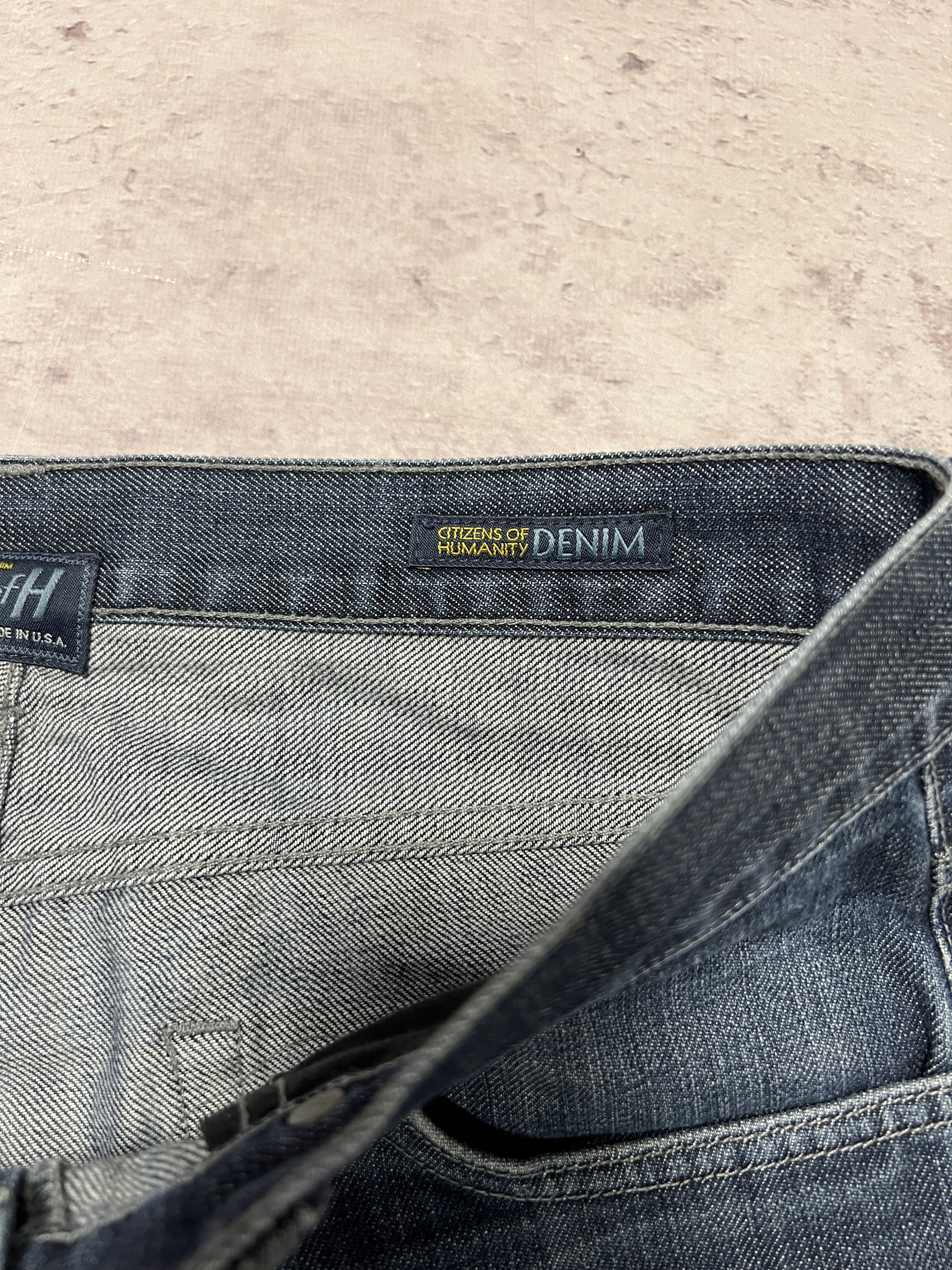 Citizens Of Humanity Vintage 2000s Citizens Of Humanity Made in USA Denim jeans Size US 33 - 17 Thumbnail