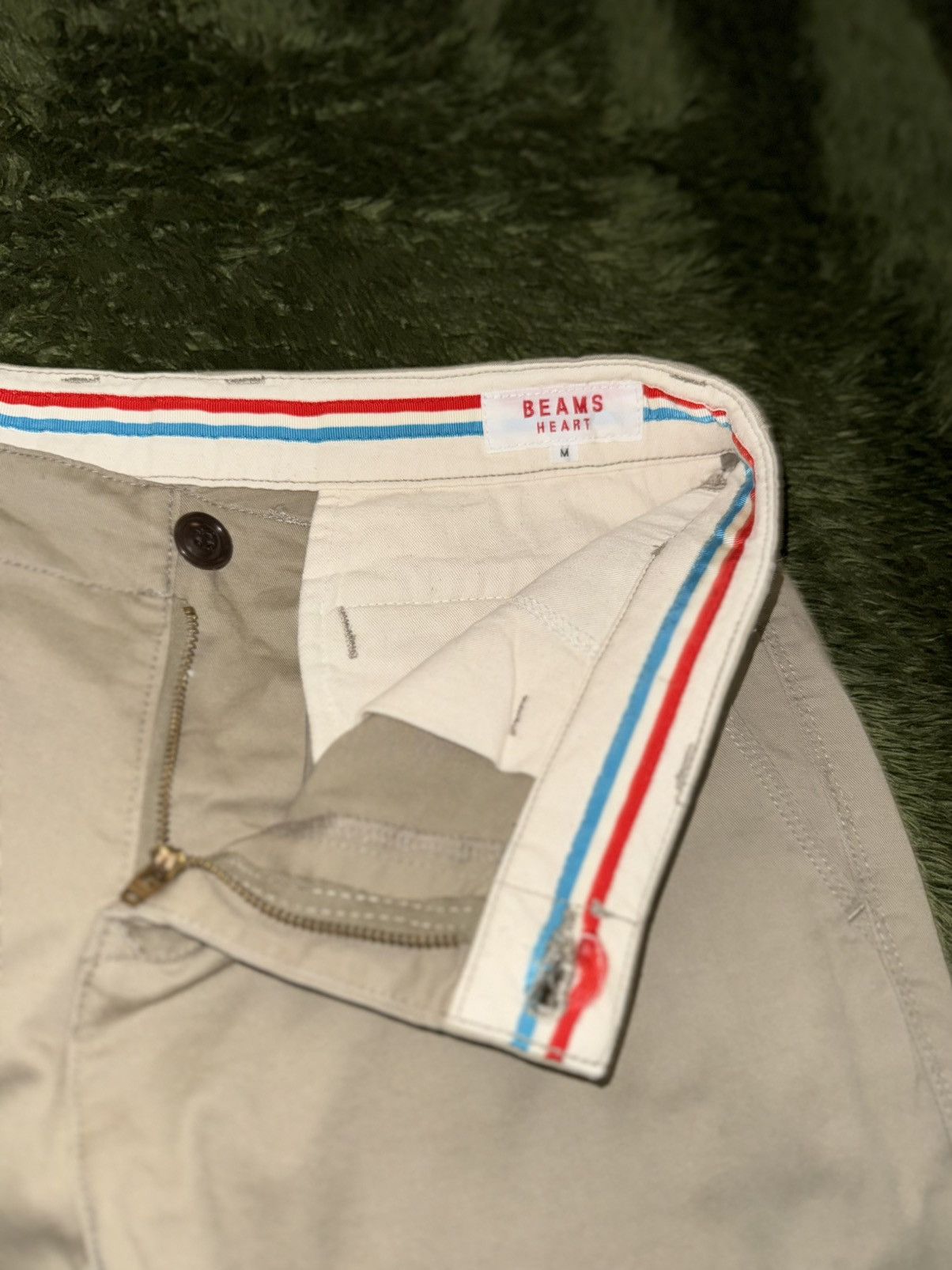 Beams Japan [M] BEAMS Heart japan Vintage Washed Cotton Chino Pants Size US 32 / EU 48 - 3 Thumbnail