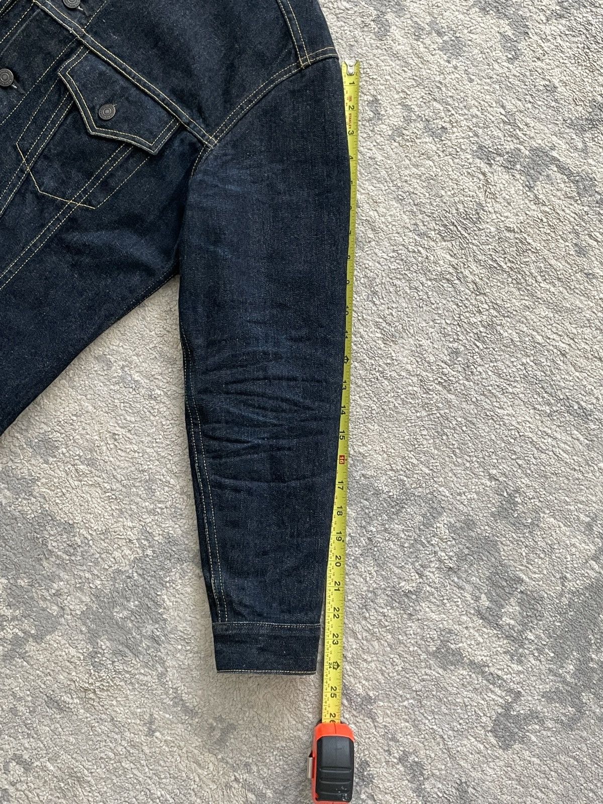The Flat Head FN-OJ-D003 DENIM JACKET - 60S TYPE III Size US M / EU 48-50 / 2 - 11 Thumbnail