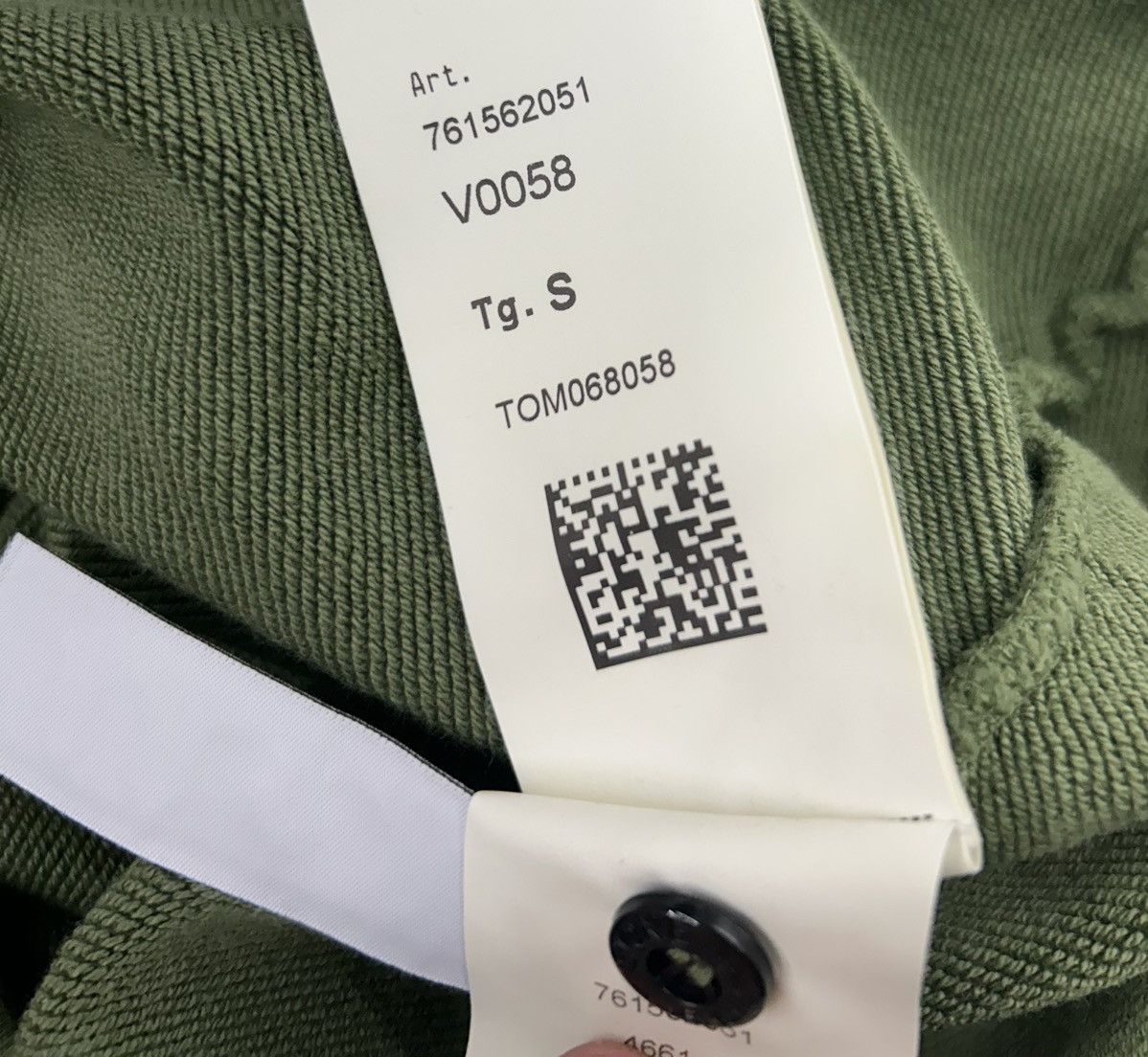 Stone Island Stone Island Forest Green Half-Zip Hoodie size Medium Size US S / EU 44-46 / 1 - 9 Thumbnail