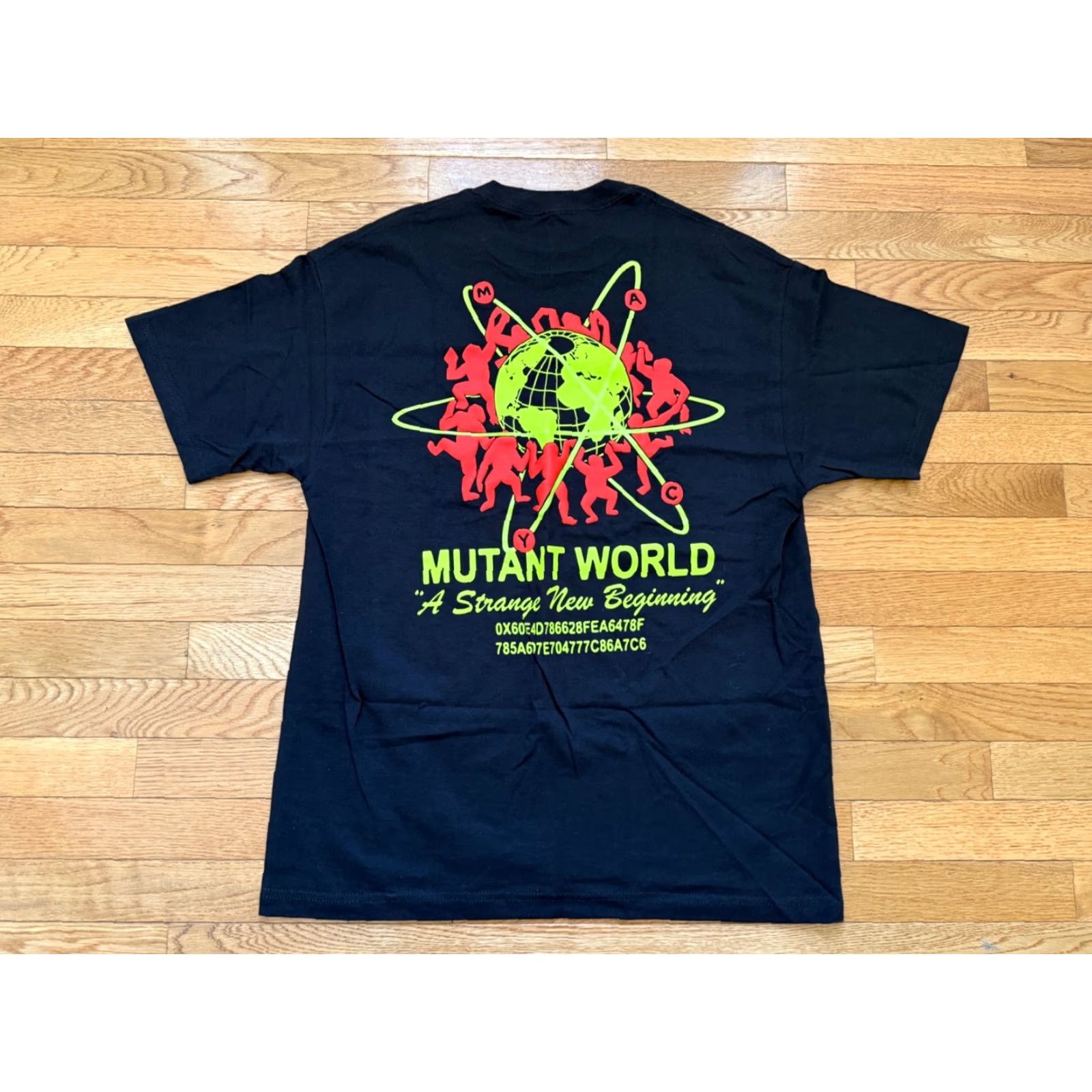 Vintage Mutant Ape Yacht Club - mutant world Tee - Sz L - Mens - Black - T-Shirt - BAYC MAYC - Mutant Ape Yacht Club - Shirt Size US L / EU 52-54 / 3 - 2 Thumbnail