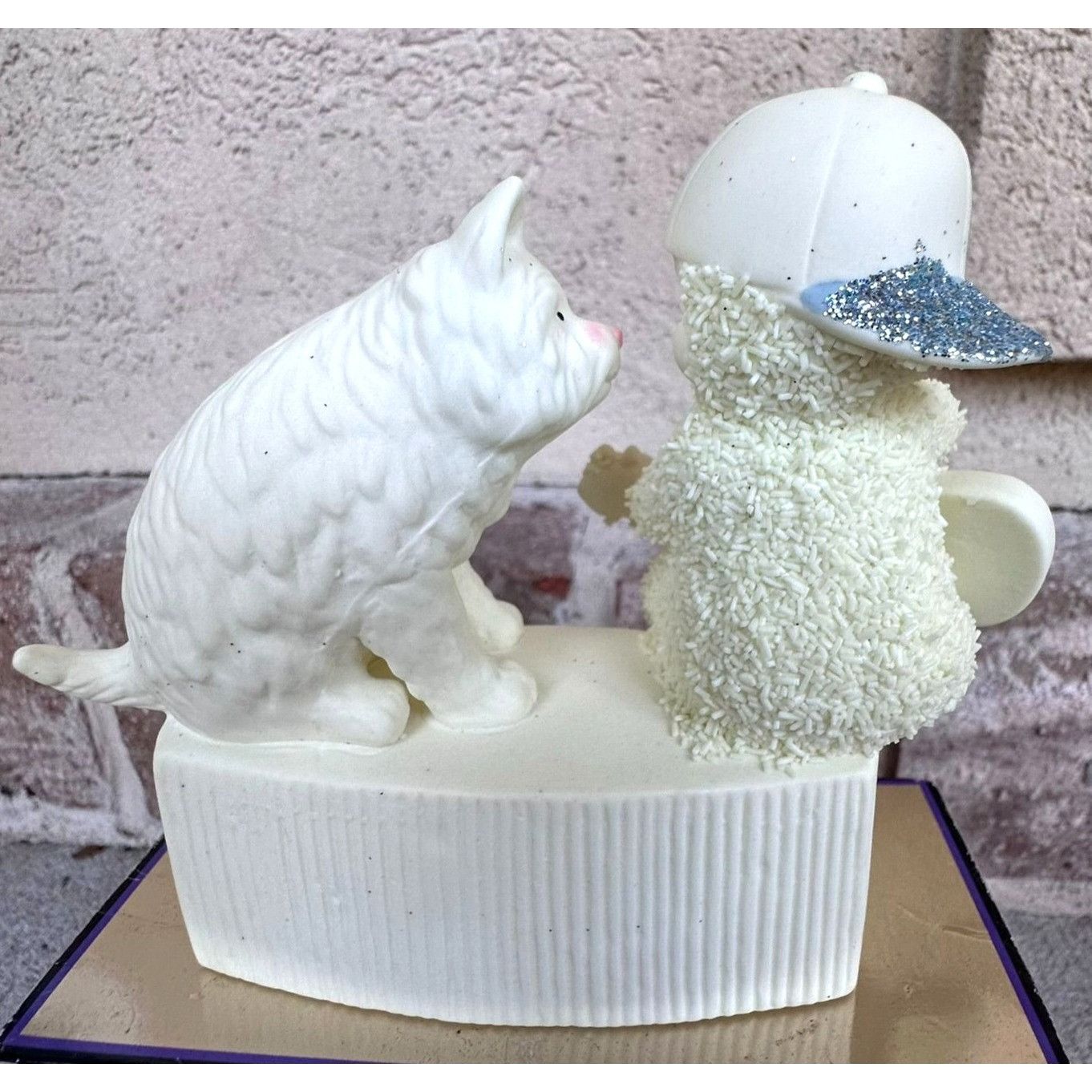Other Department 56 Let Peace Begin With Me Snowbabies Pig 2018 Re Size ONE SIZE - 6 Thumbnail