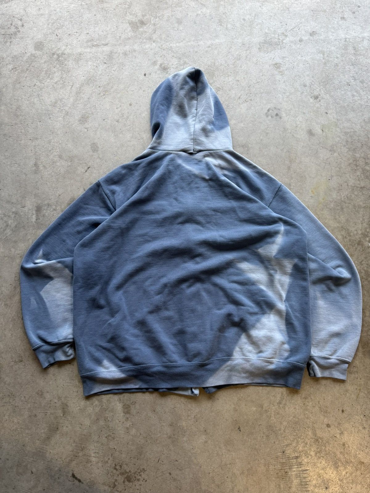Akimbo Club × Carhartt Vintage 90s Carhartt Faded Blue Zip Up Hoodie Size US XL / EU 56 / 4 - 3 Thumbnail