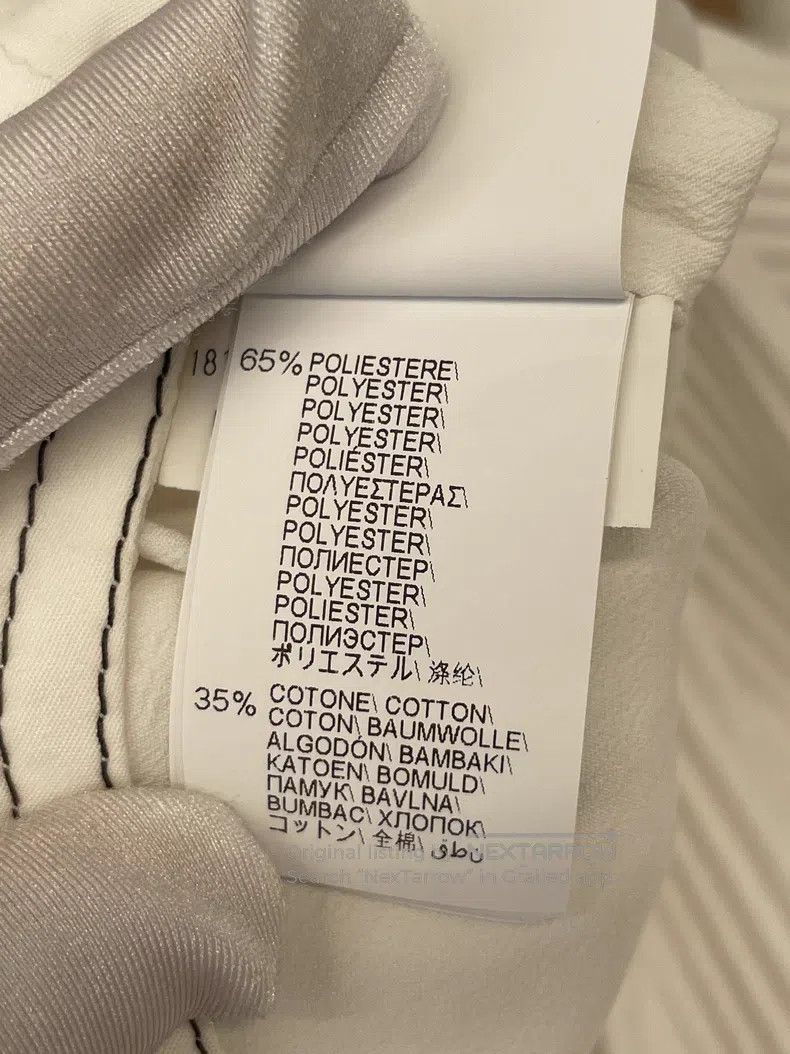 Brunello Cucinelli Brunello Cucinelli White Polyester Cotton Dress Size XS / US 0-2 / IT 36-38 - 3 Thumbnail
