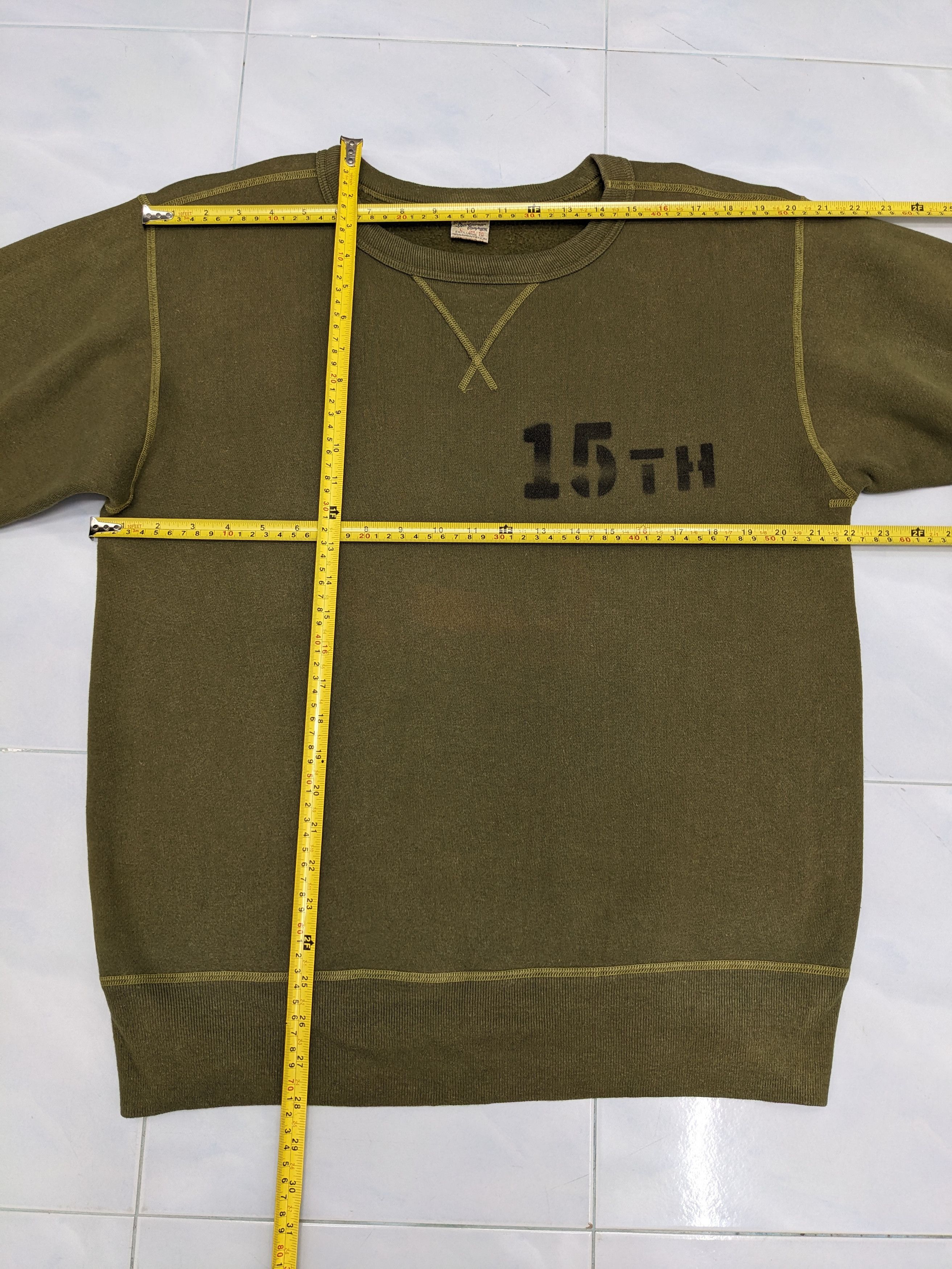 Buzz Rickson's Buzz Rickson's M63862 15th M.T.O. WWII Combat Route Size US L / EU 52-54 / 3 - 10 Thumbnail