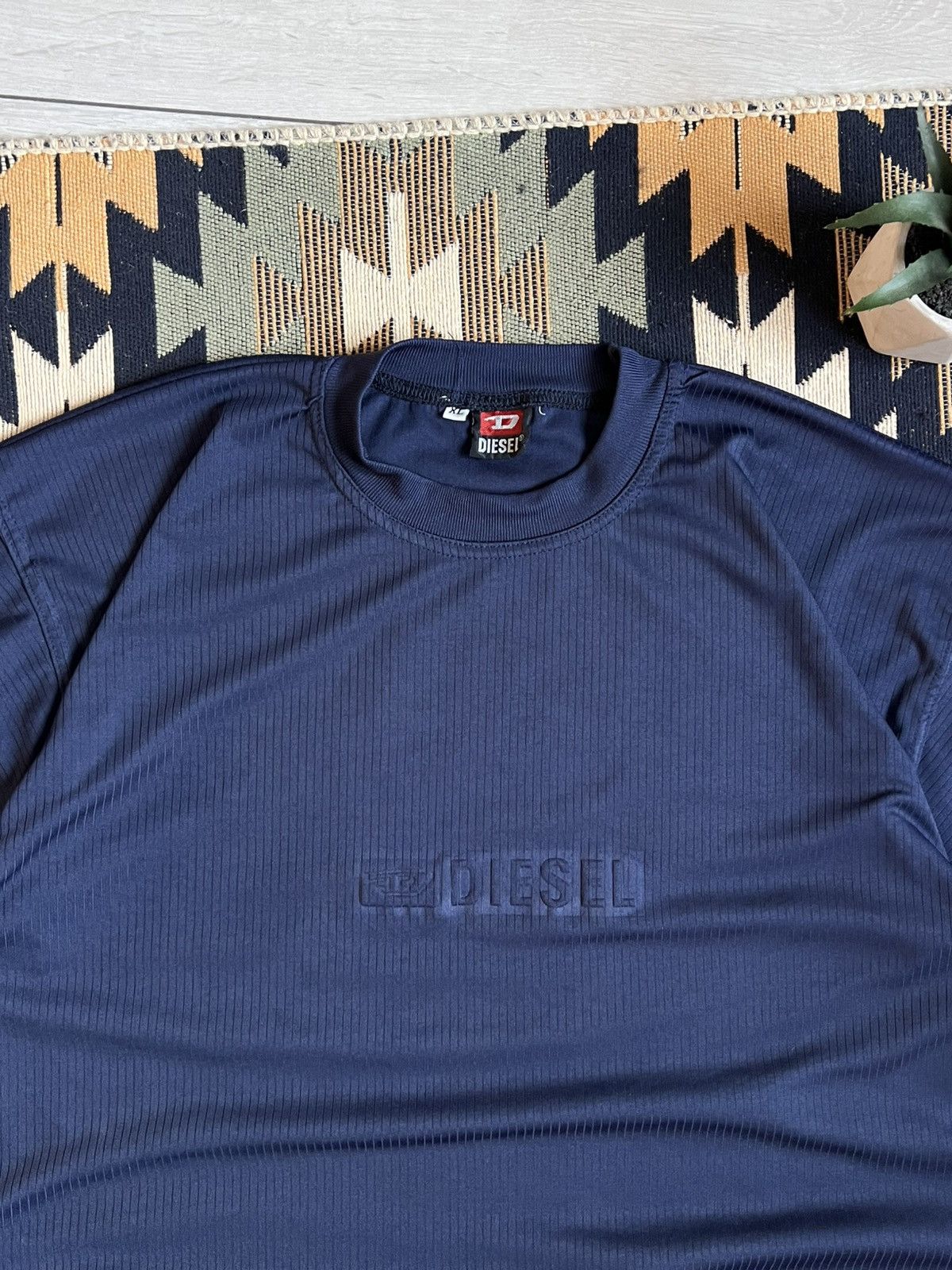 Diesel Diesel Vintage Big Logo T-shirt Size US XL / EU 56 / 4 - 4 Thumbnail
