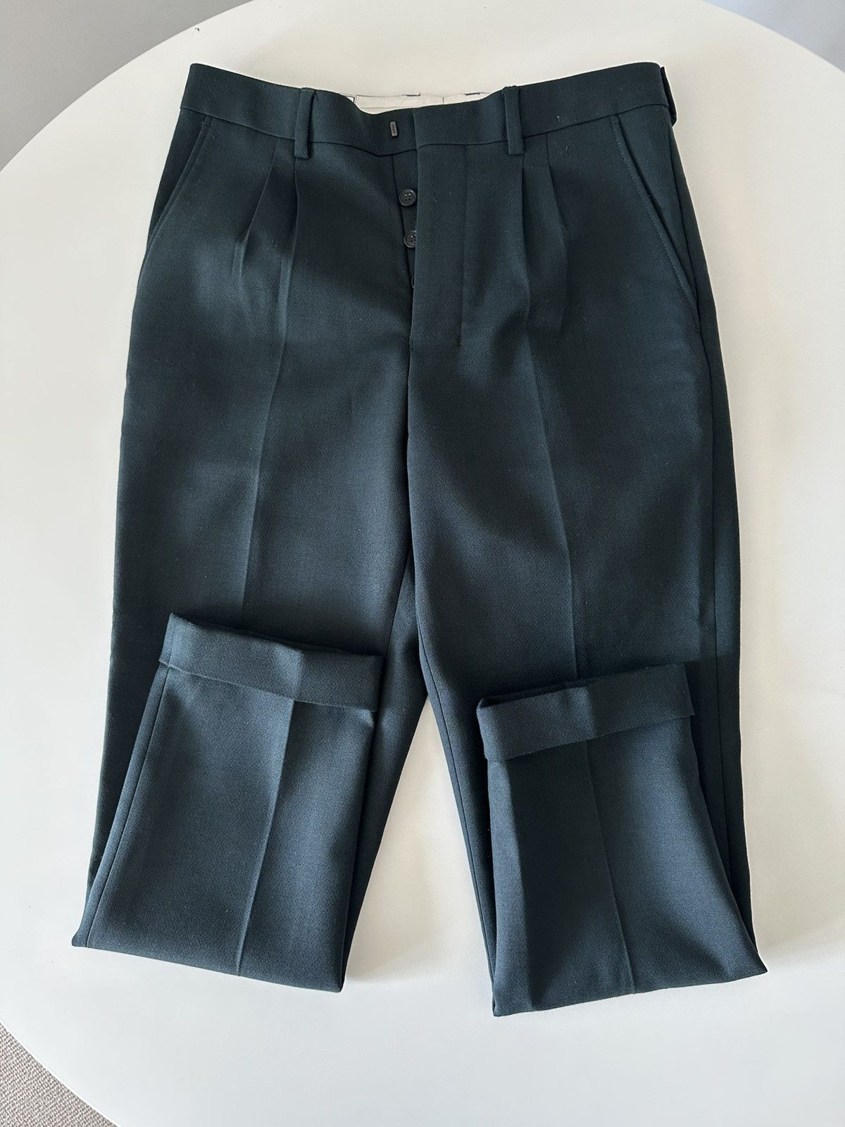 AMI Ami Paris Cropped Trousers Size US 30 / EU 46 - 2 Thumbnail