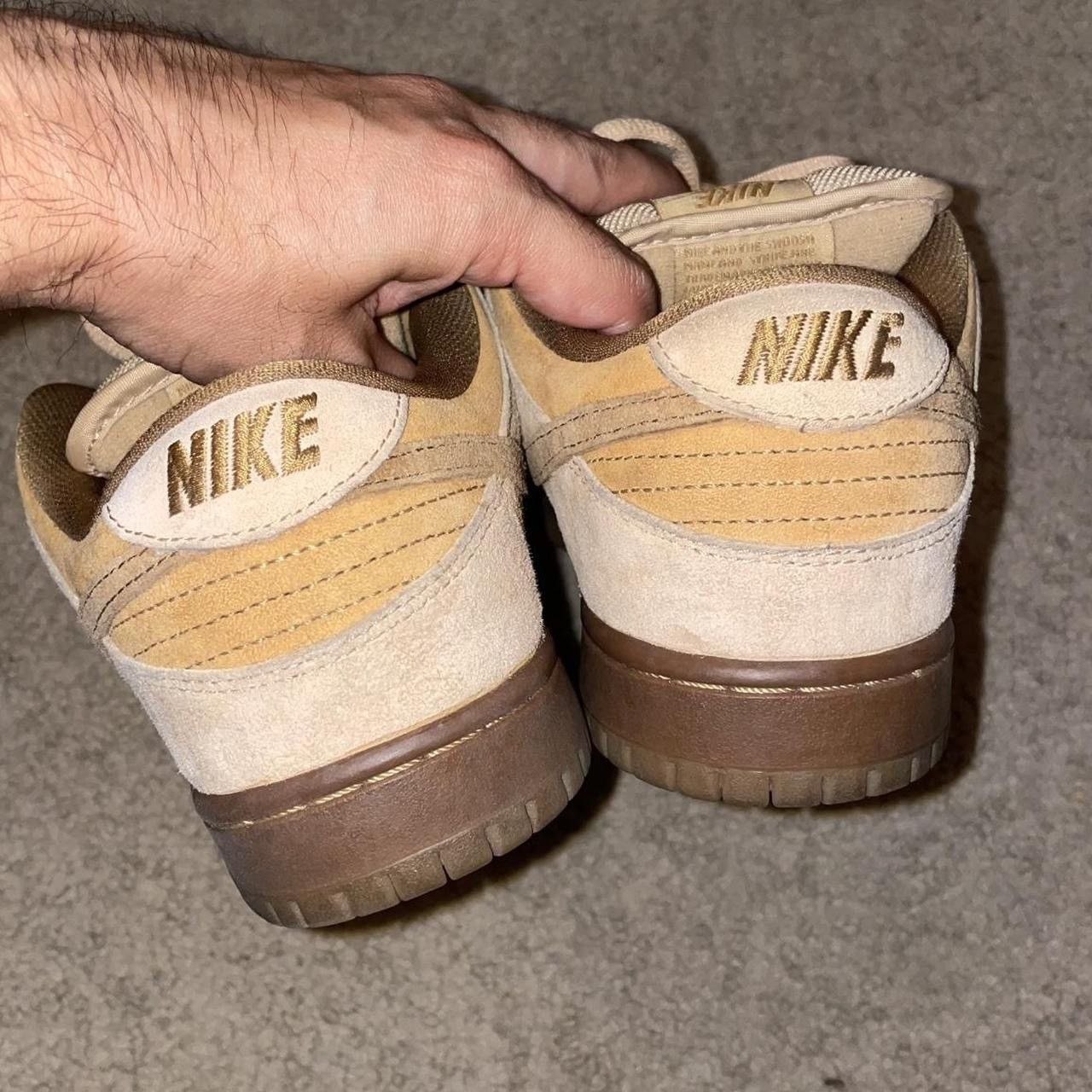Nike Nike SB 2017 Wheat Dunk Low Skate Shoe Size US 6.5 / EU 39-40 - 4 Thumbnail