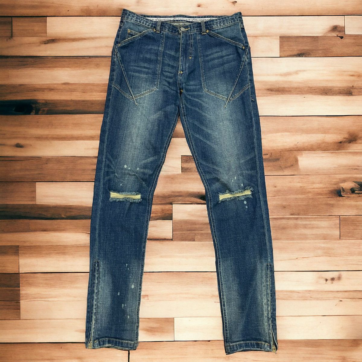 Number (N)ine × Takahiromiyashita The Soloist. Number (N)ine Denim Jeans Size US 32 / EU 48 - 1 Thumbnail