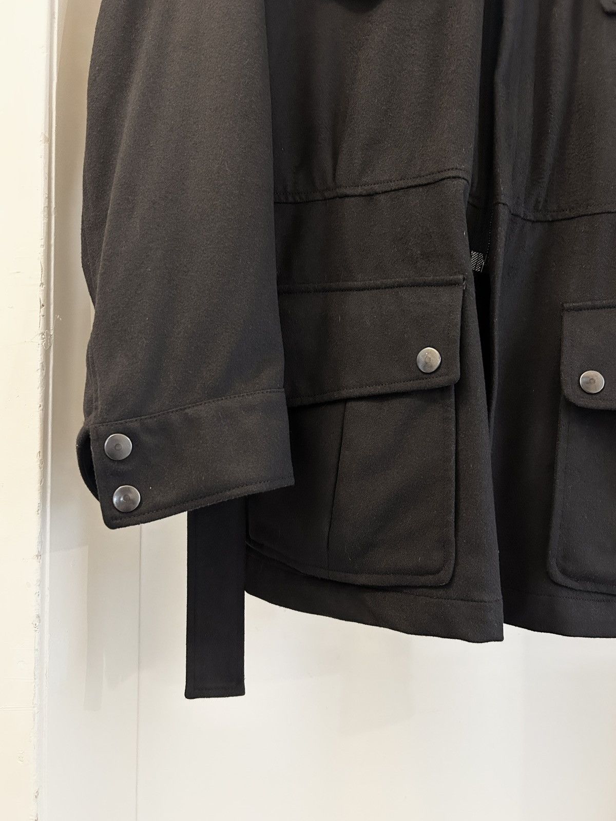 Gucci Gucci Tom Ford FW 2003 black wool M65/ safari jacket Size US L / EU 52-54 / 3 - 10 Thumbnail