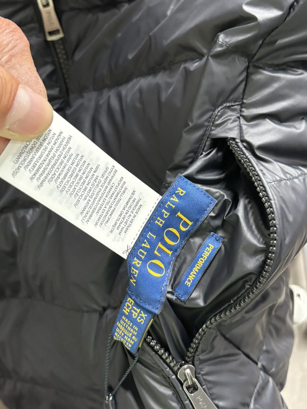 Polo Ralph Lauren Reversible Lightweight Puffer Jacket Ralph Lauren Men XS Size US XS / EU 42 / 0 - 8 Thumbnail