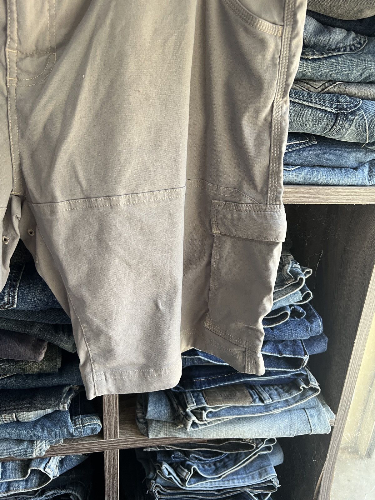 Prana 🔥Prana Single Side Pocket Cargo Cropped Pant Size US 40 / EU 56 - 7 Thumbnail