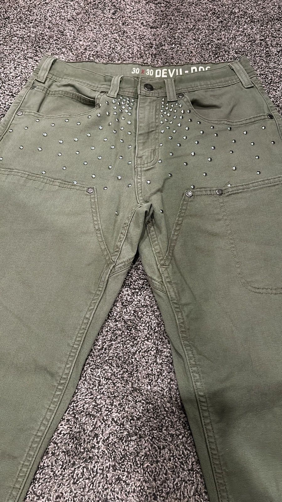 Other Devil-Dog Dungarees Carpenter Pant (CUSTOM) Size US 30 / EU 46 - 2 Thumbnail