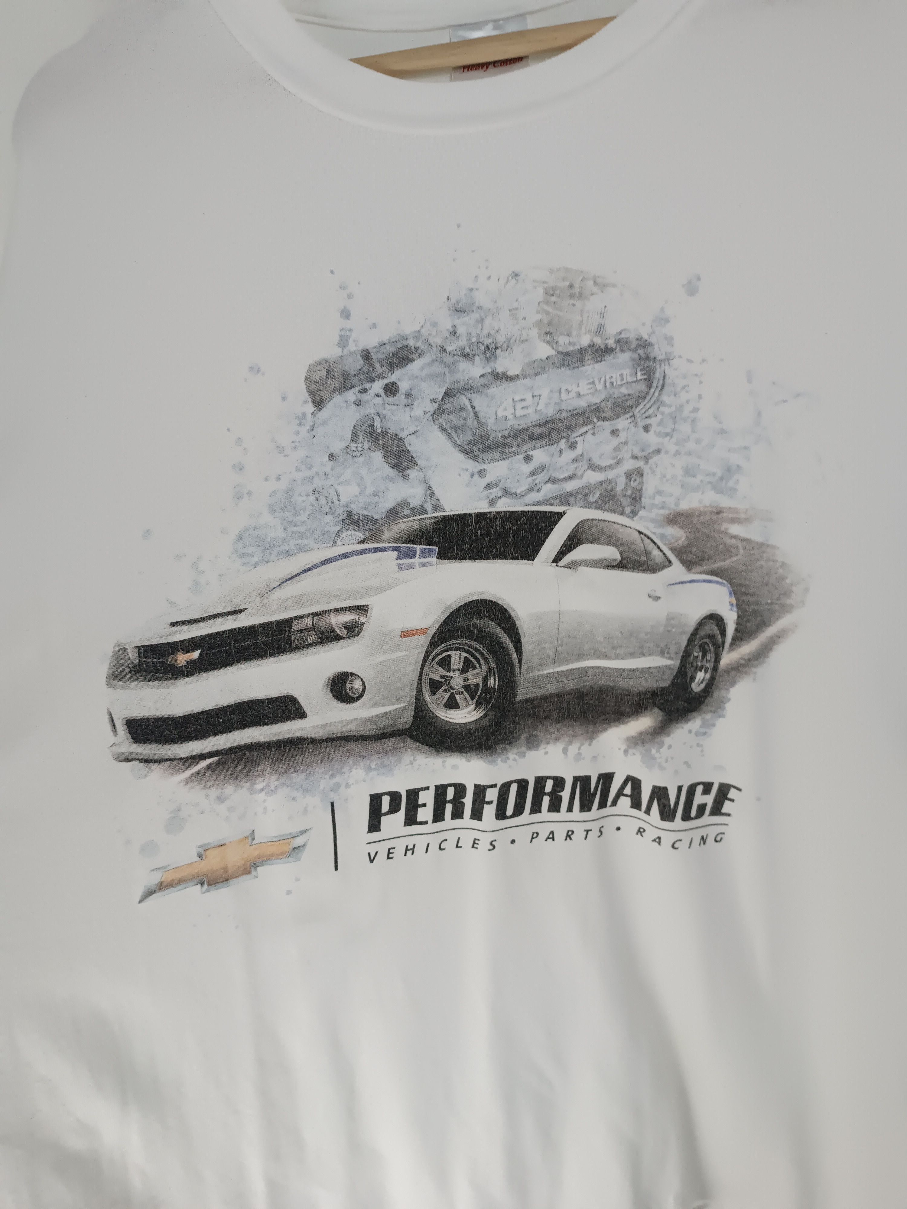 Chevrolet VINTAGE CHEVROLET CAMARO RACING CHEVY TEE FORD HELLCAT Size US XL / EU 56 / 4 - 10 Thumbnail