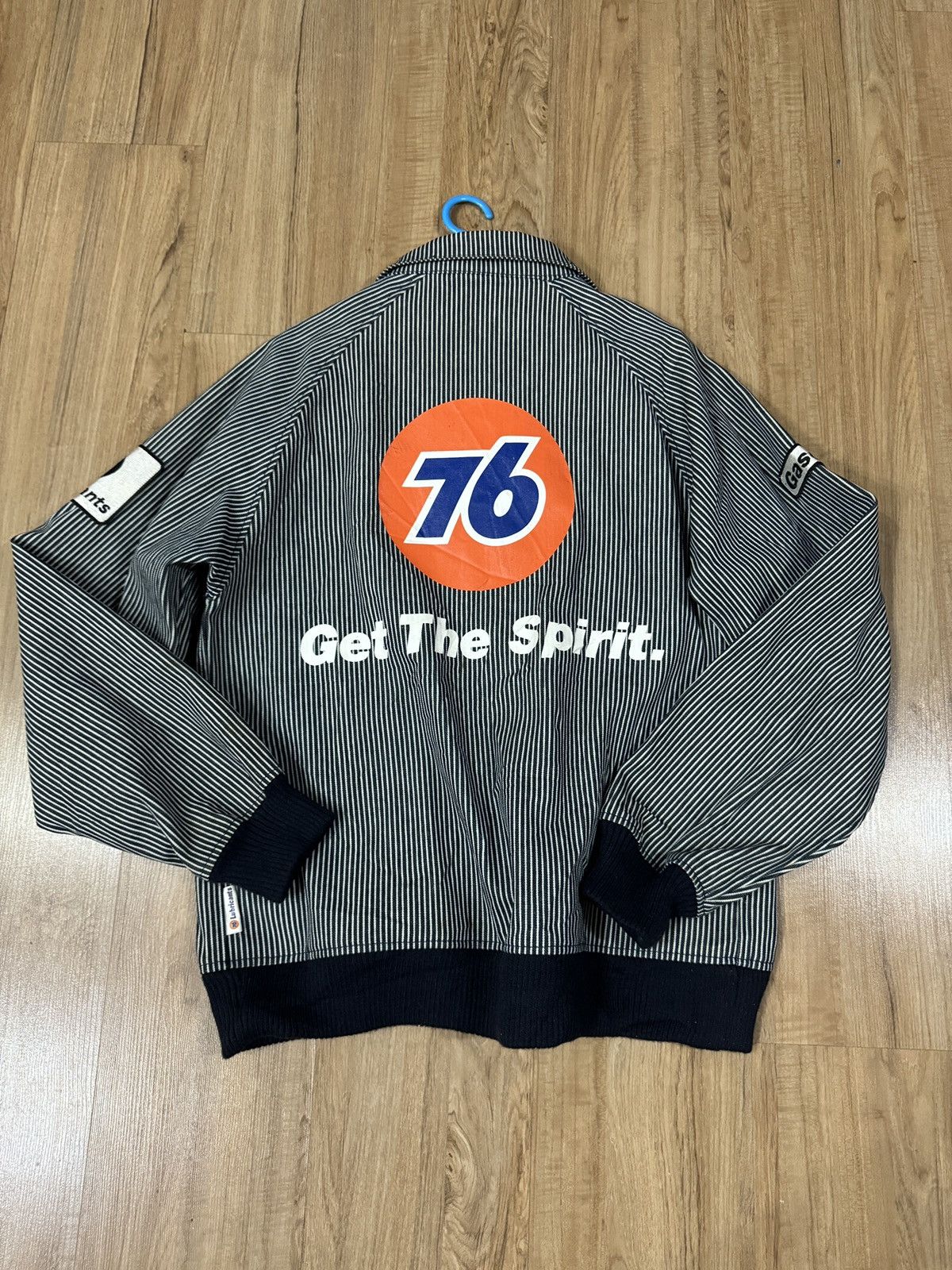 Japanese Brand Vintage Deadstock Union 76 Hickory Jacket Size US M / EU 48-50 / 2 - 4 Thumbnail