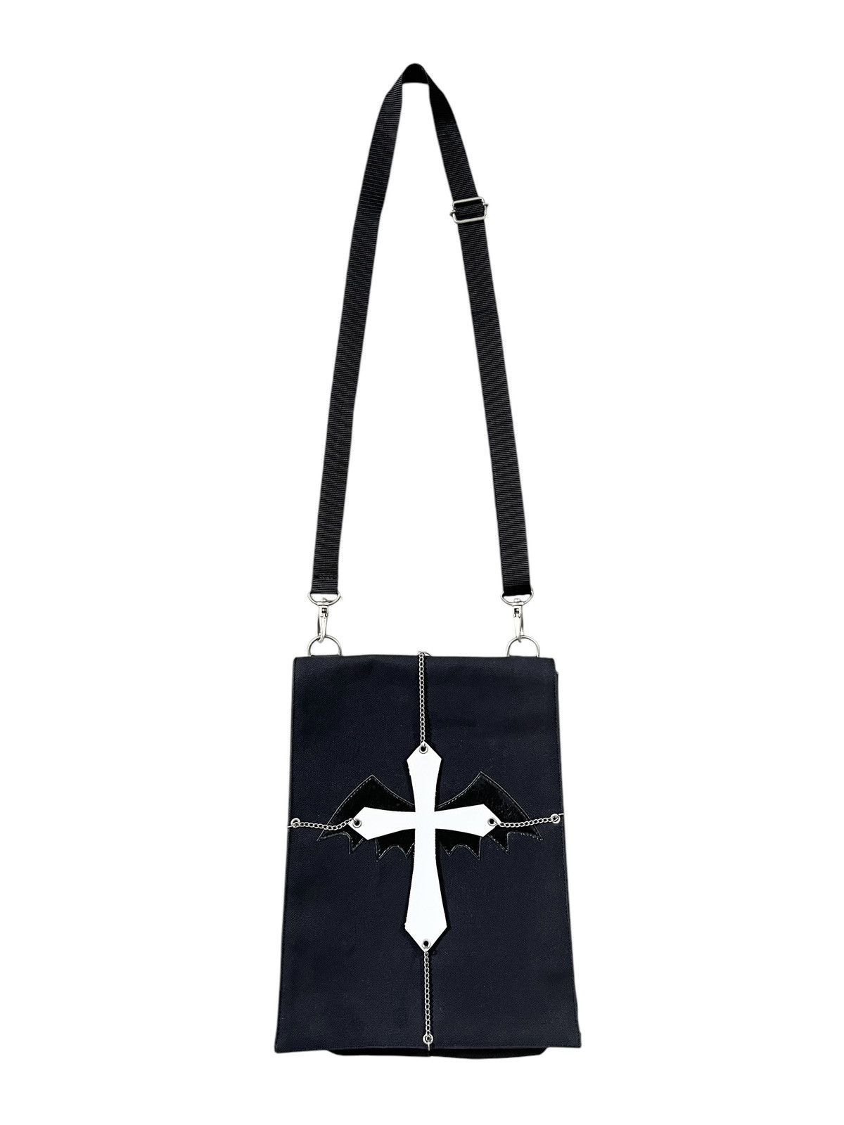 Japanese Brand × Seditionaries Spica 🇯🇵 Goth Cross Chain Sling Bag Size ONE SIZE - 2 Thumbnail