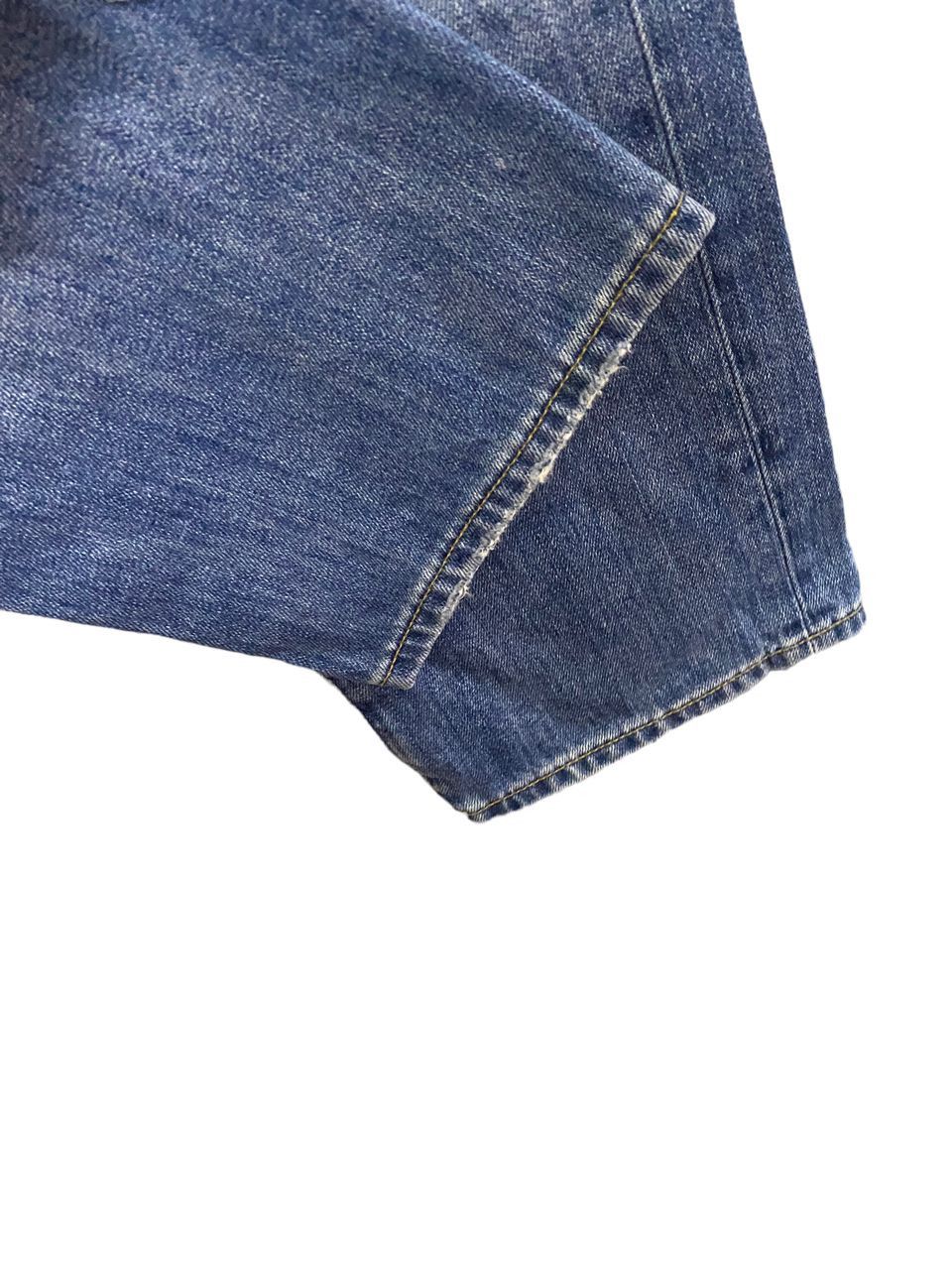 Vintage 💥BEST OFFER💥UNIQLO JEANS DISTRESSED DENIM Size US 36 / EU 52 - 2 Thumbnail