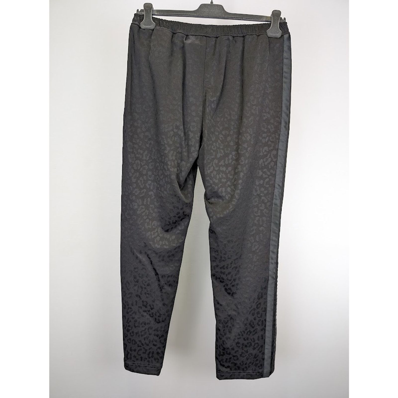 Palm Angels o1rshd1 Tuxedo Leopard Track Pants in Black White Size US 34 / EU 50 - 13 Thumbnail