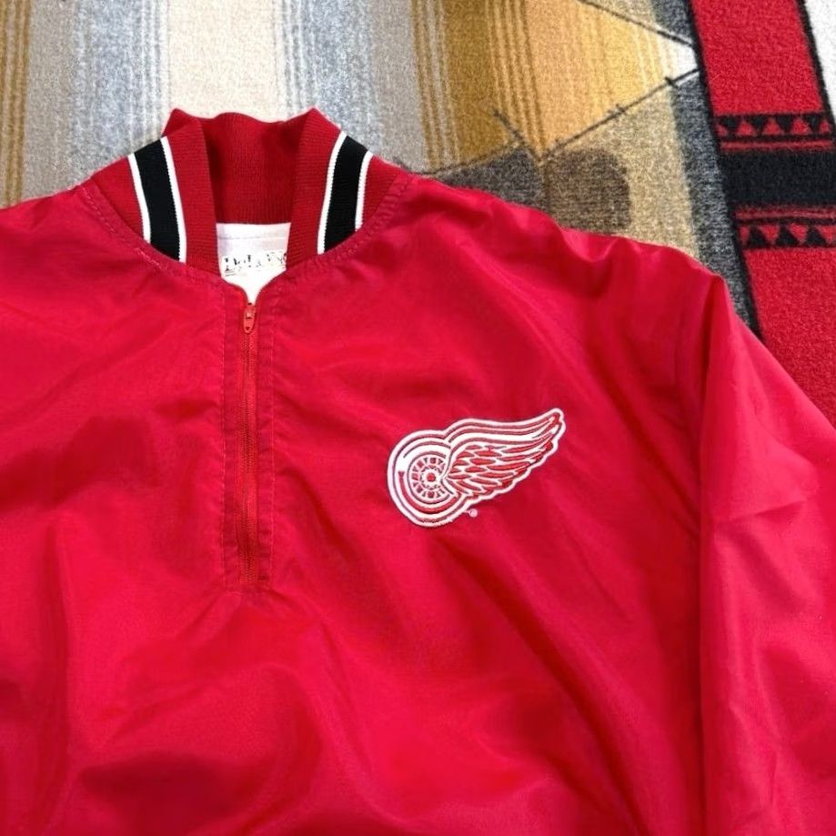 Vintage VINTAGE Nike 90s Detroit Red Wings Windbreaker Jacket XL Made In USA Mens Size US XL / EU 56 / 4 - 4 Thumbnail