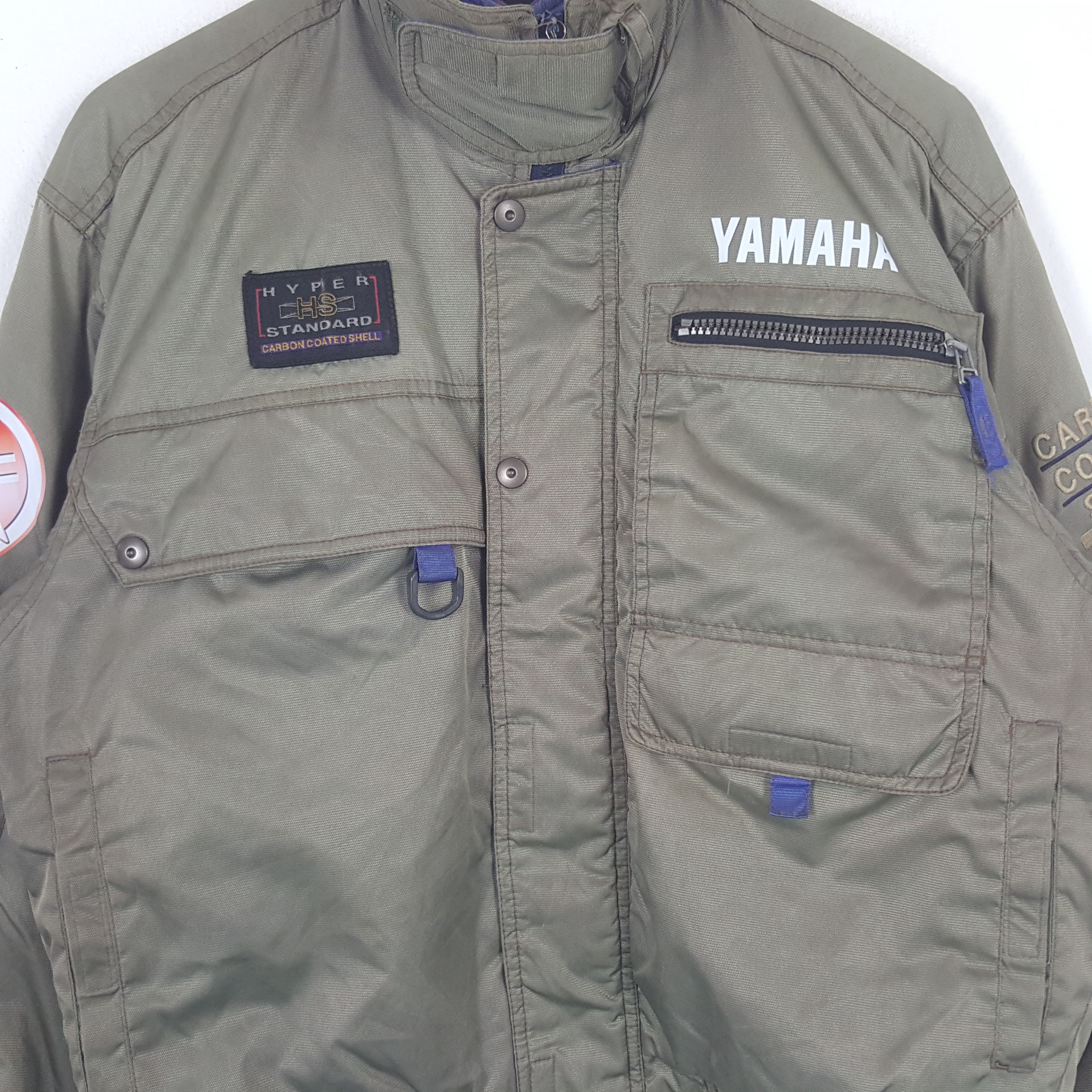 Vintage × Yamaha Vintage Yamaha Japanese Motorsports Racing Bombers Jacket Size US L / EU 52-54 / 3 - 4 Thumbnail