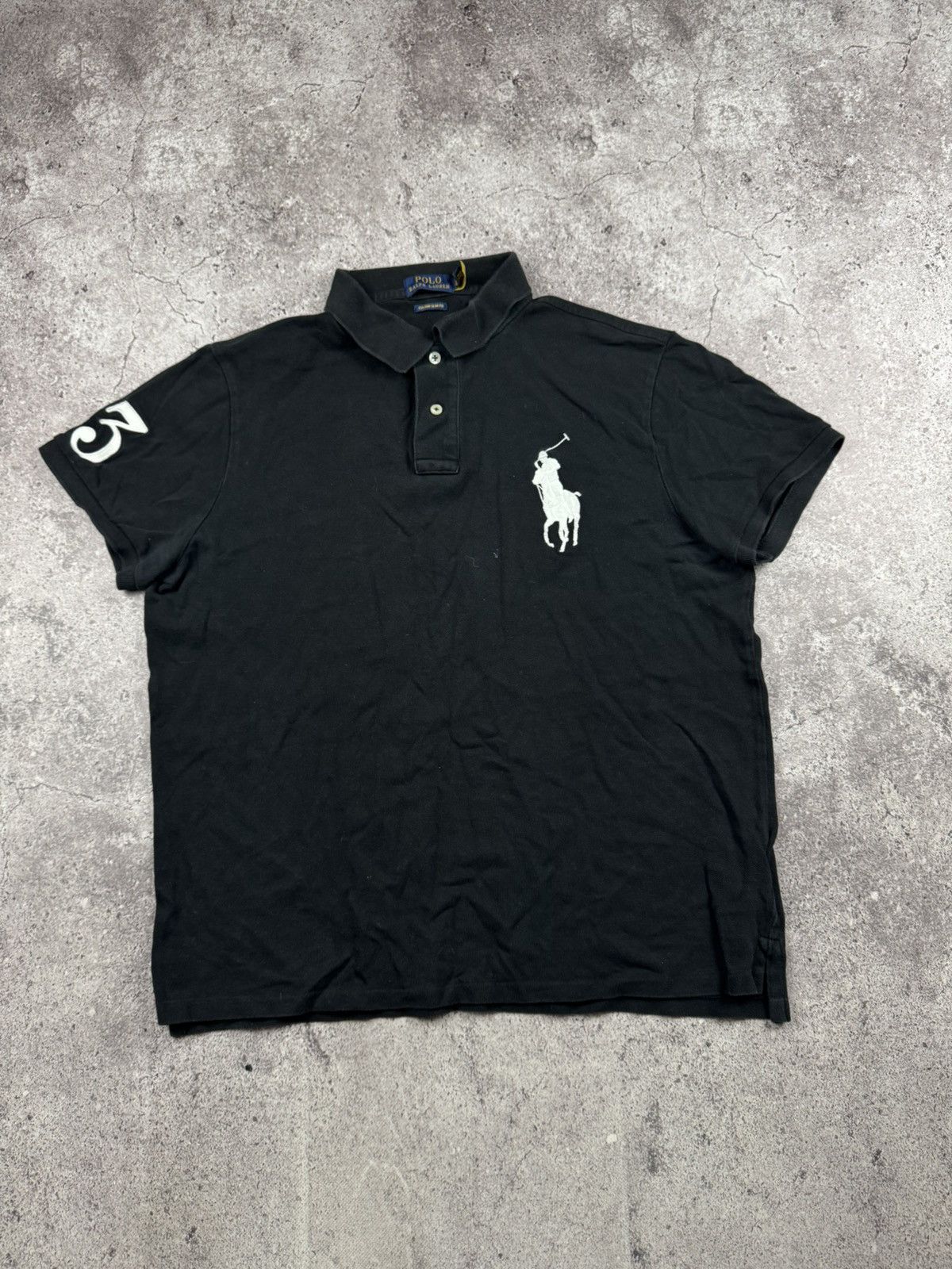 Polo Ralph Lauren Polo Ralph Lauren Big Pony Polo rugby Y2K Black Size US L / EU 52-54 / 3 - 3 Thumbnail
